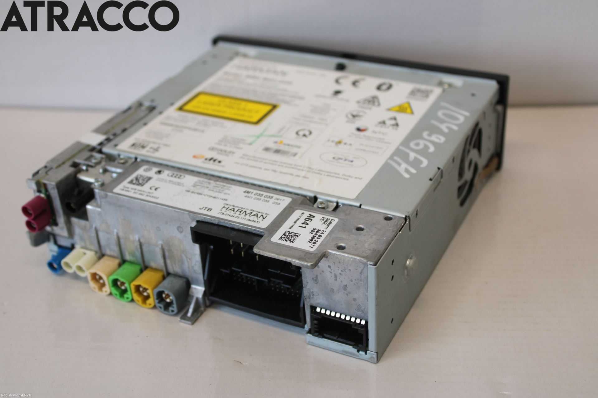 Audi Q7/SQ7 Stereo Radio Med Cd