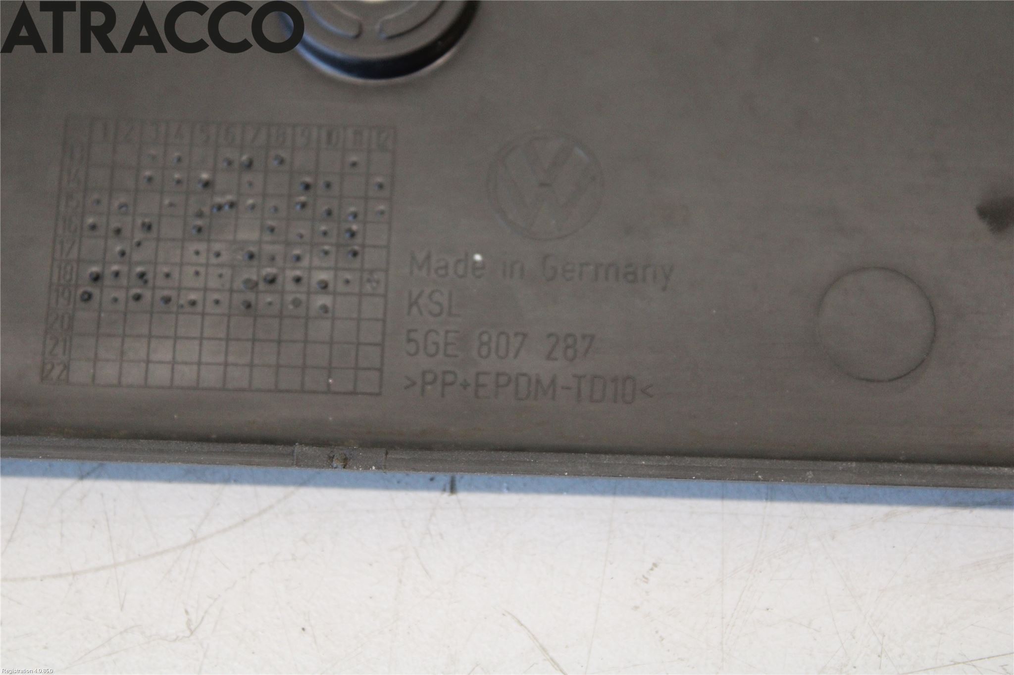 Volkswagen VW GOLF / E-GOLF VII 13-20 Front Øvrig