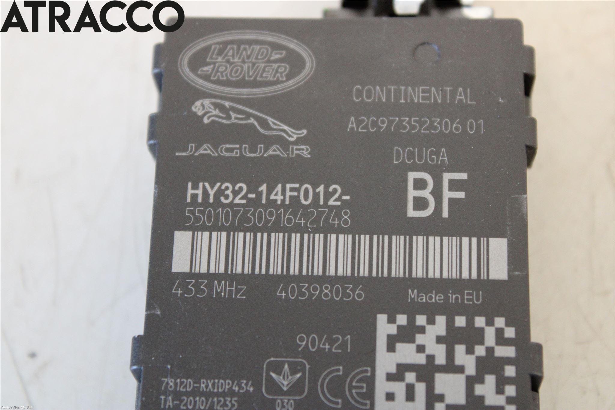 Jaguar I-PACE 18- Styreenhet Øvrig