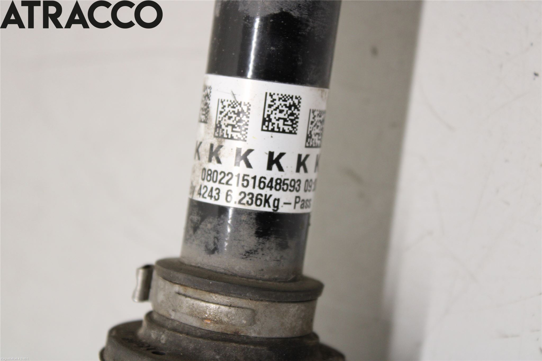 Toyota COROLLA 19- Drivaksel Foran Kompl Venstre