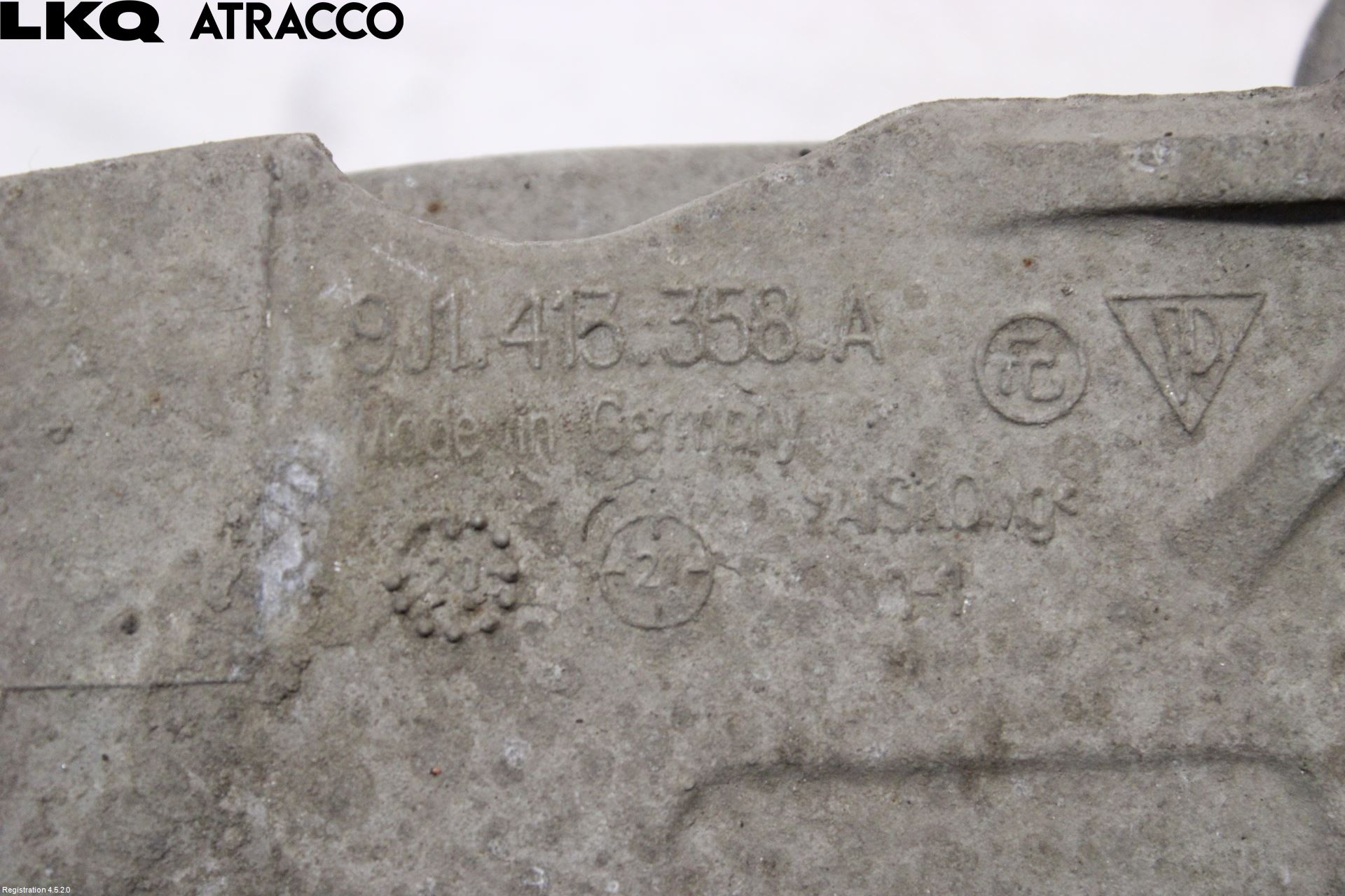 Porsche TAYCAN 20- Gearkasse Feste Stål-Alu