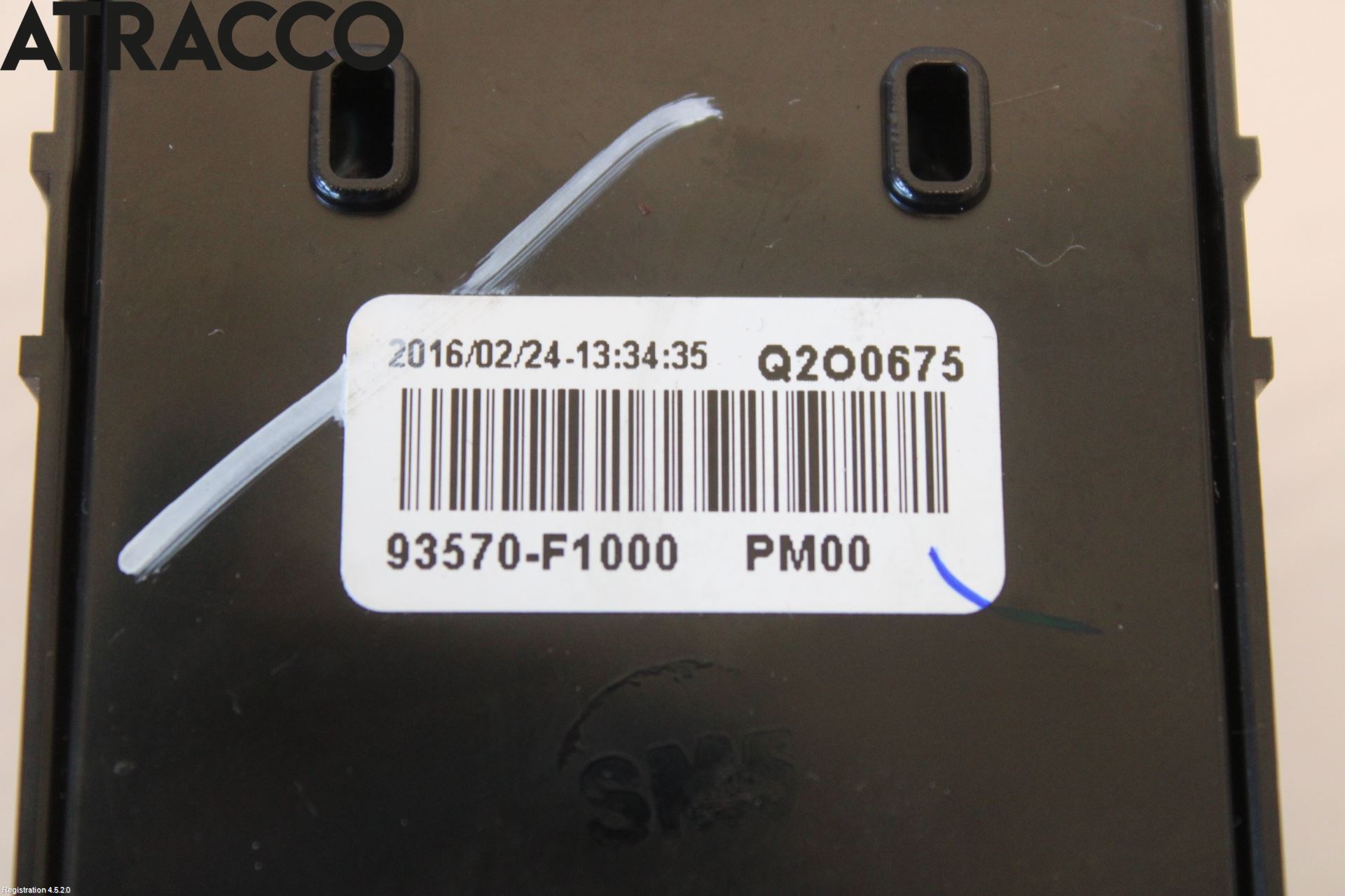 Kia SPORTAGE (QL) 16-21 Bryter Vindusheis