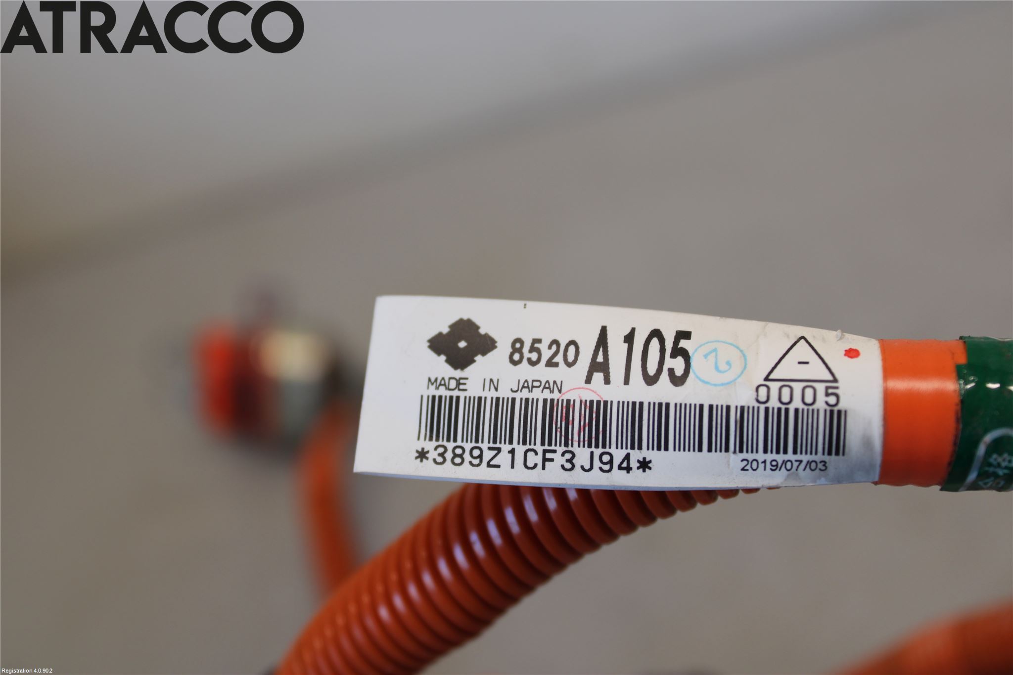 Mitsubishi OUTLANDER 13-21 Kabelhärva Högspänning