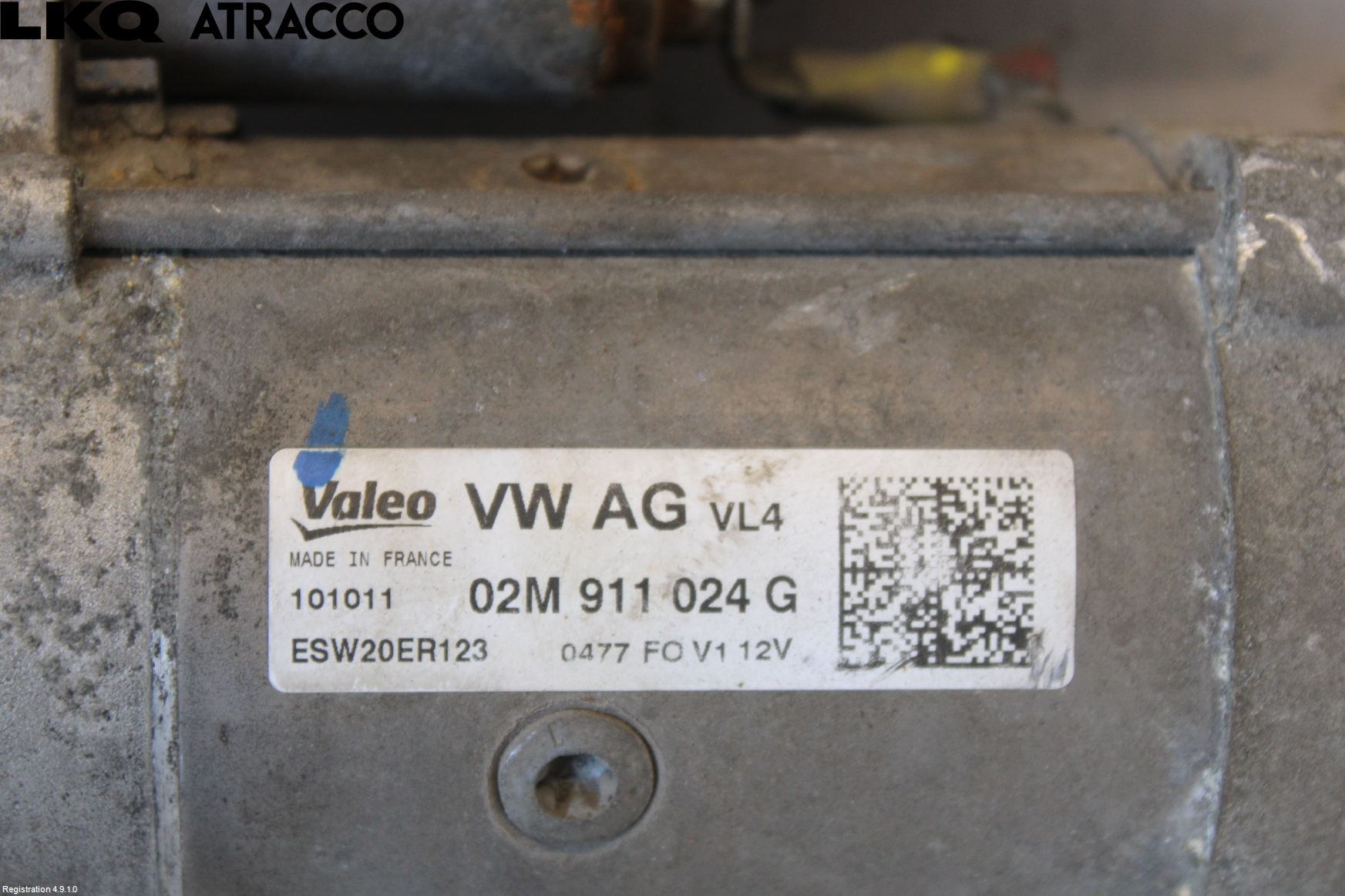 Volkswagen VW SHARAN 11- Startmotor Diesel