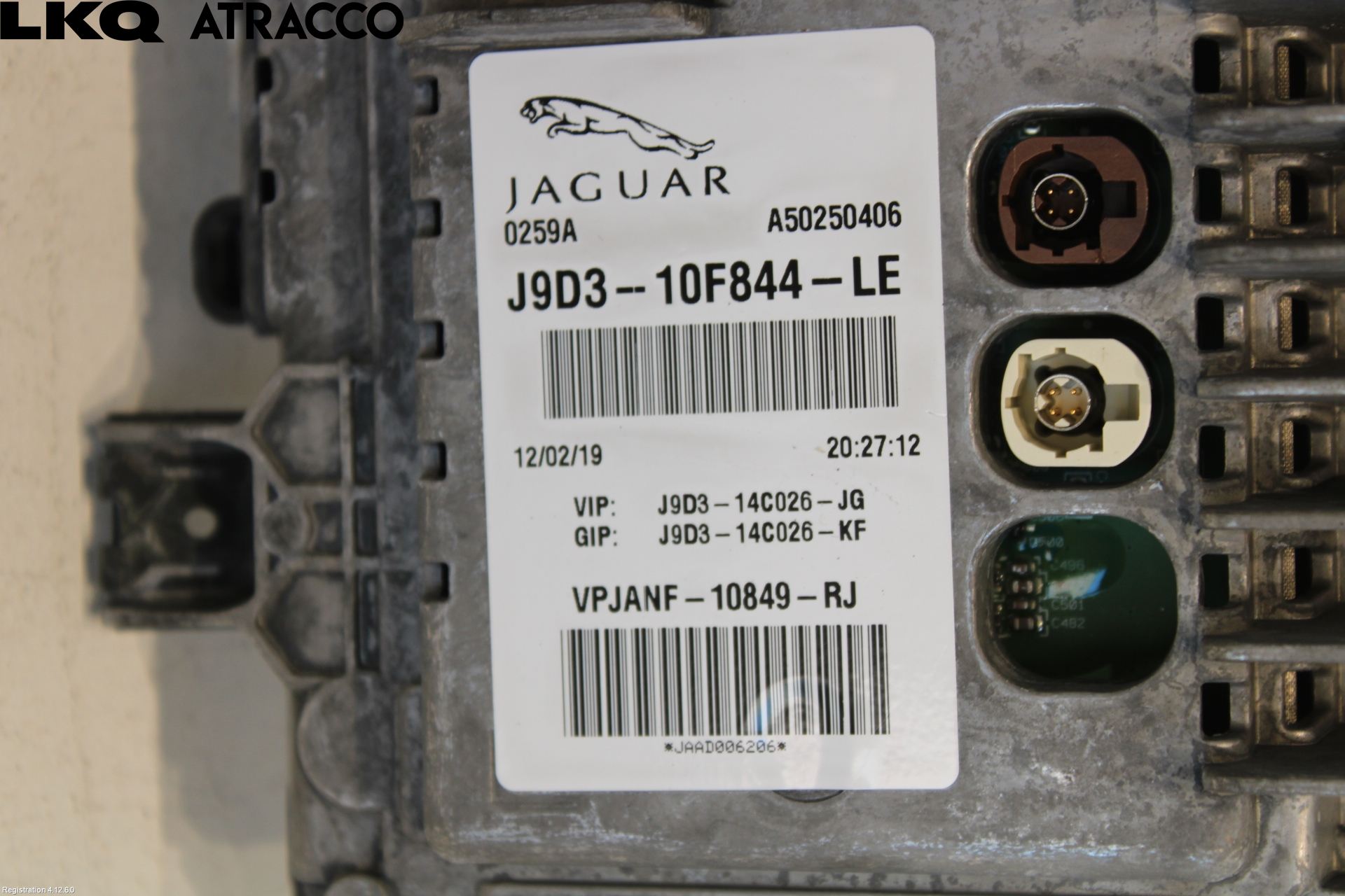 Jaguar I-PACE 18- Instr Kombinert