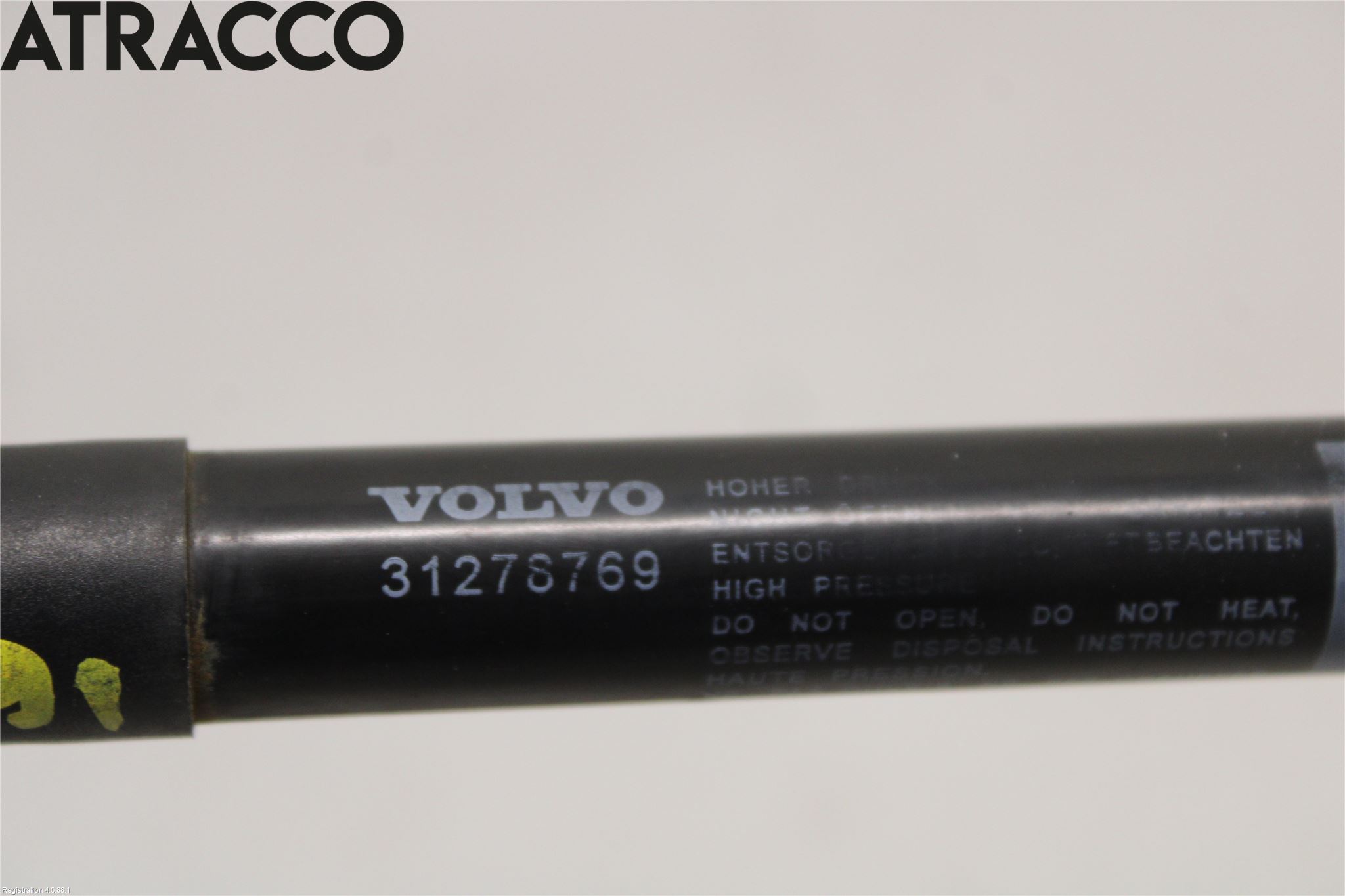 Volvo V60 11-13 Panser Demper-Gassfjær