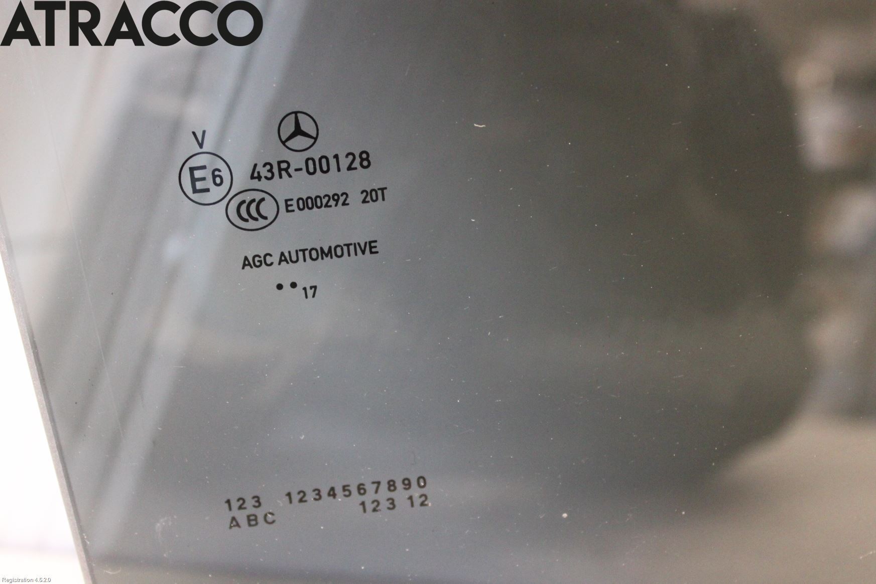 Mercedes-Benz MB CLA-KLASS (C117/X117) 13-19 Dørrute Bak Høyre 4Dørs