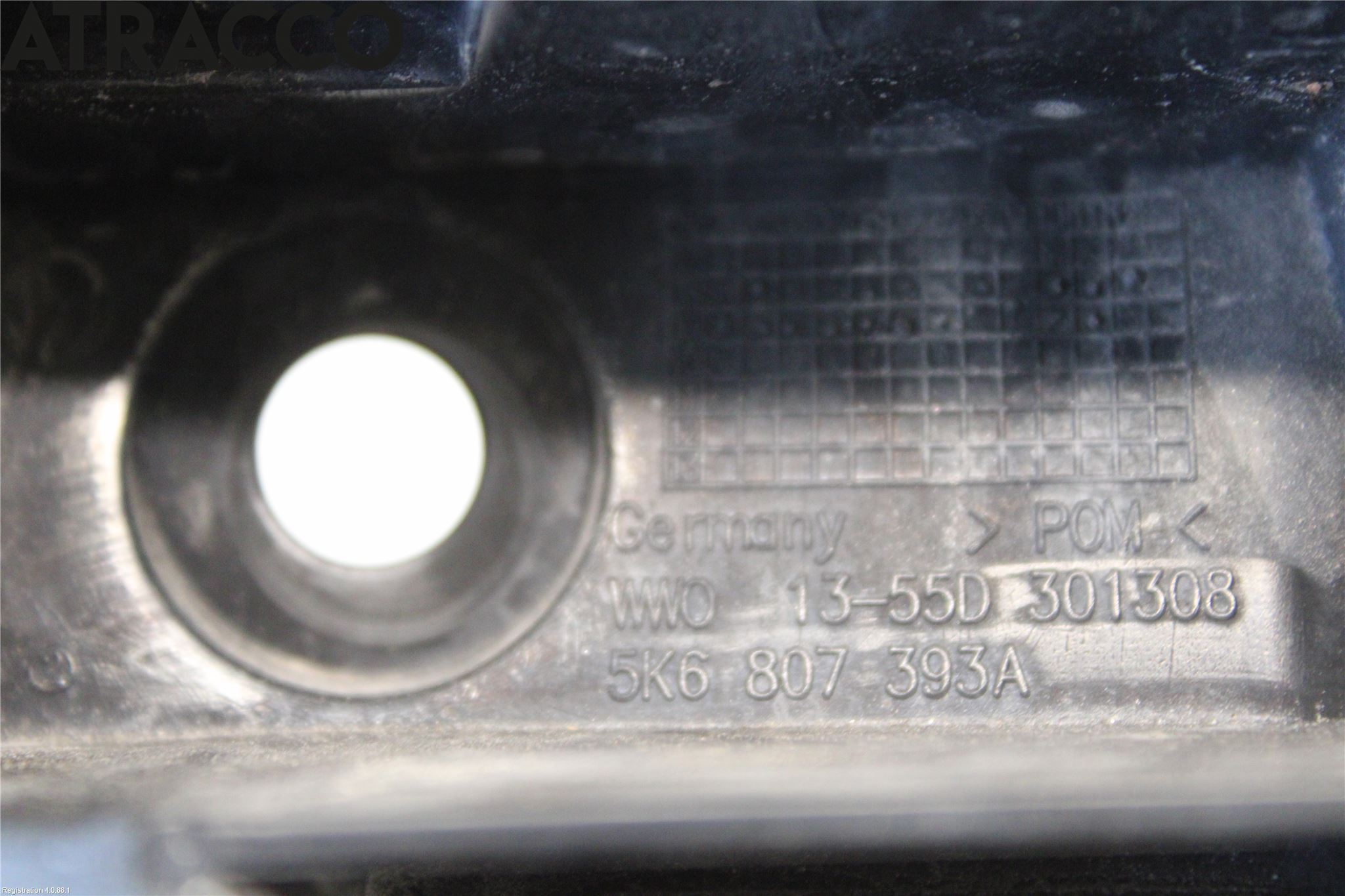 Volkswagen VW GOLF VI 09-13 Støtfangerfeste Bak Venstre