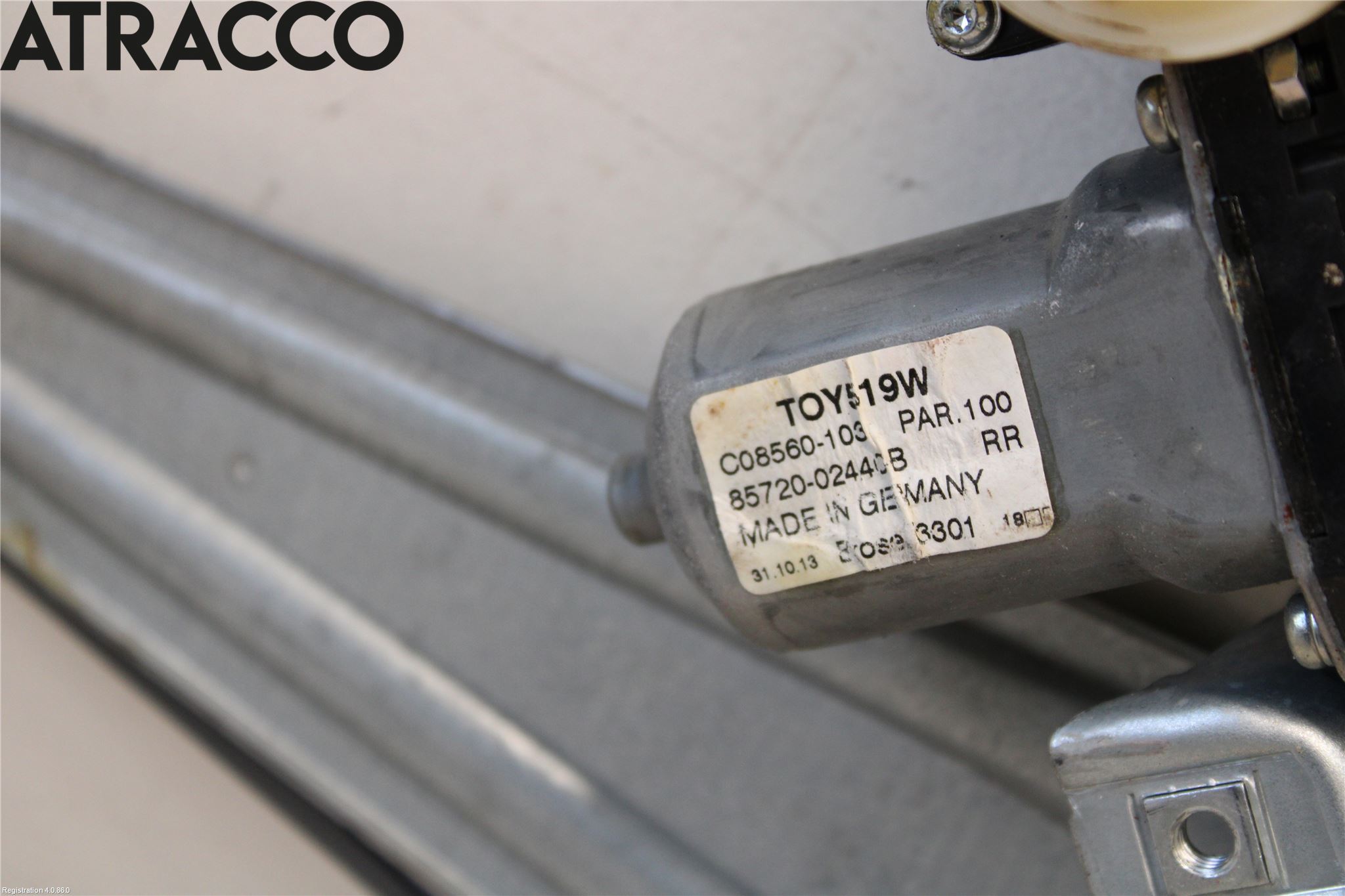 Toyota AURIS 13-19 Vindusheis El Komp