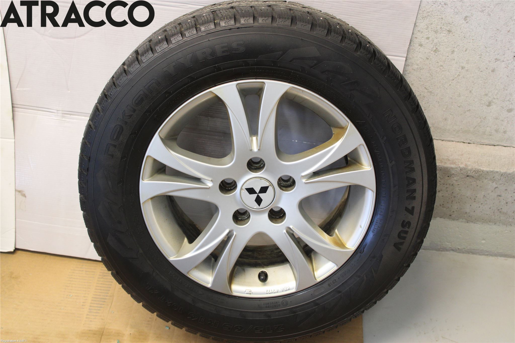 Mitsubishi ASX 10-22 Dekk Vinter På Alu Felg 4Stk