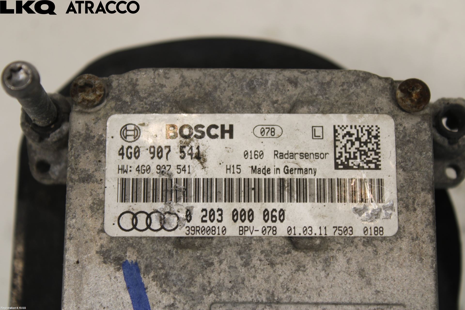 Audi A7/S7 4G 11-17 Sensor Fartsbegrensning