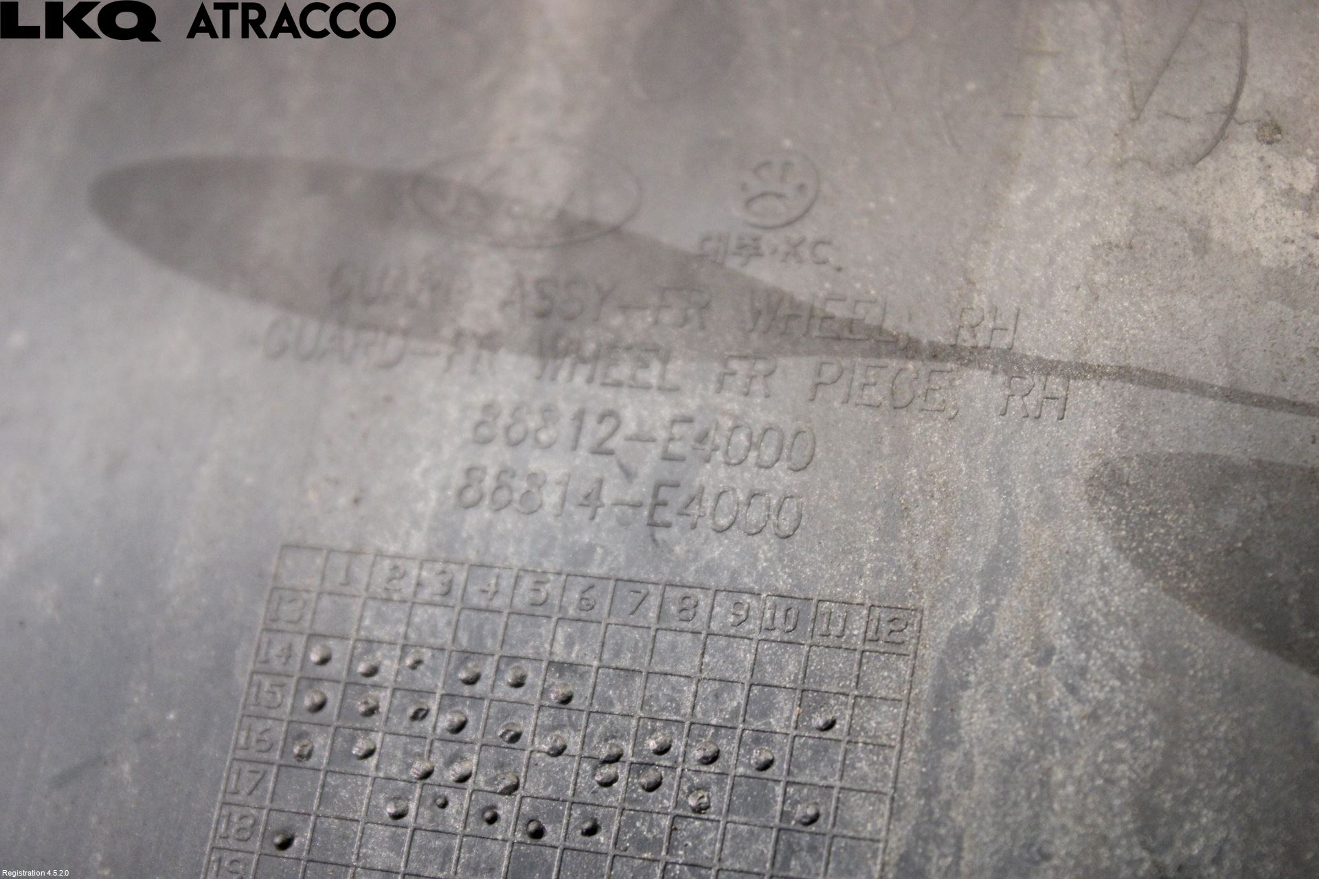 Kia SOUL 09- Skjerm Indre