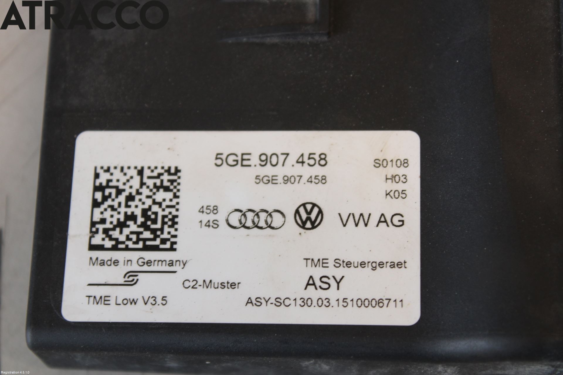 Volkswagen VW GOLF / E-GOLF VII 13-20 Styreenhet Øvrig