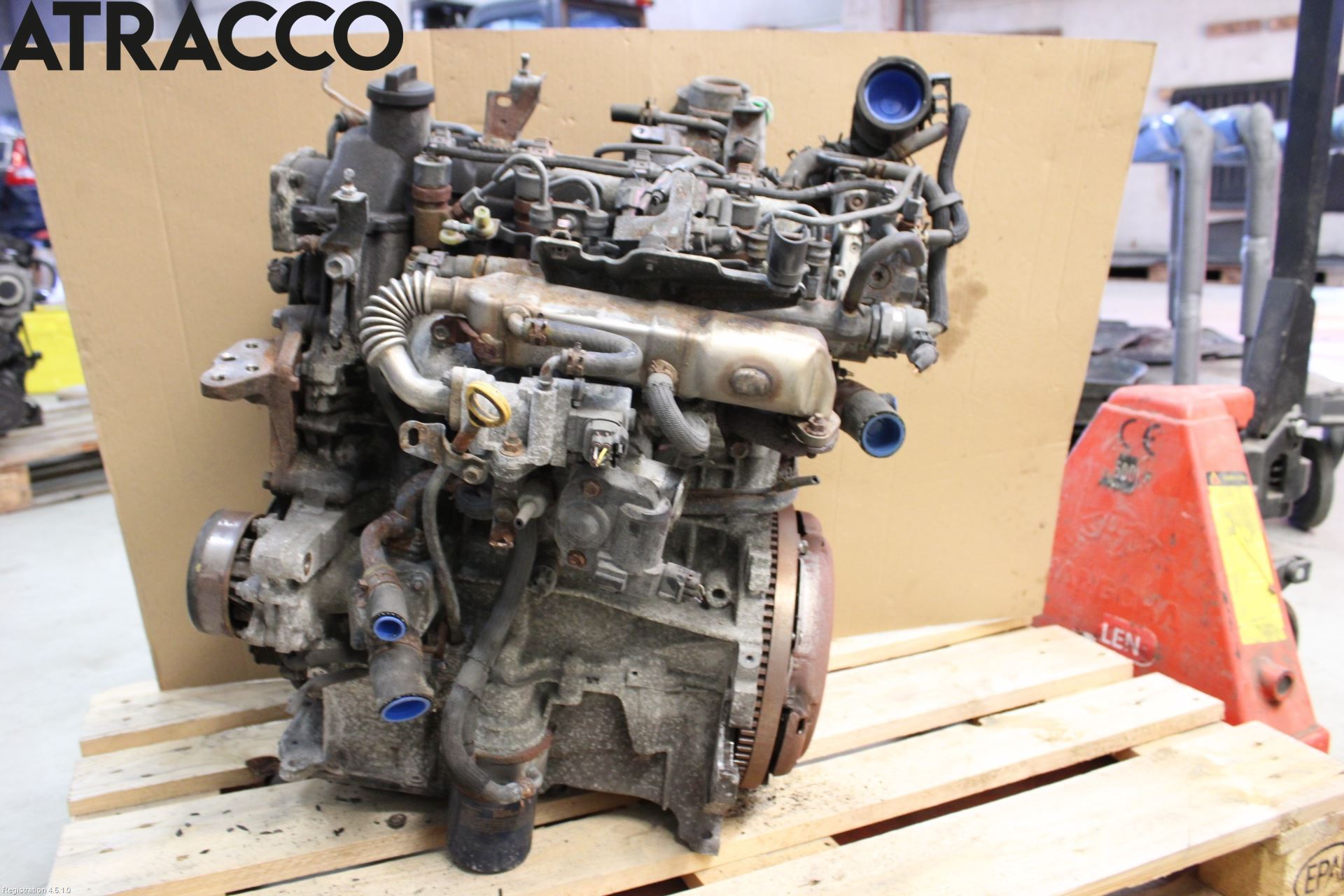 Toyota YARIS XP90 06-11 Motor Diesel