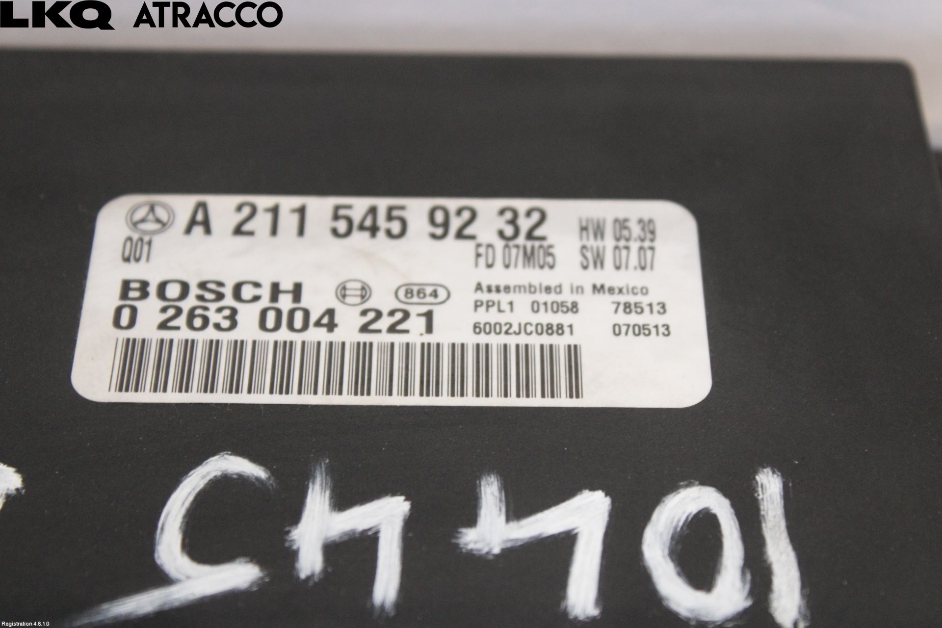 Mercedes-Benz MB E-KLASS (W211) 02-09 Styreenhet Parkering