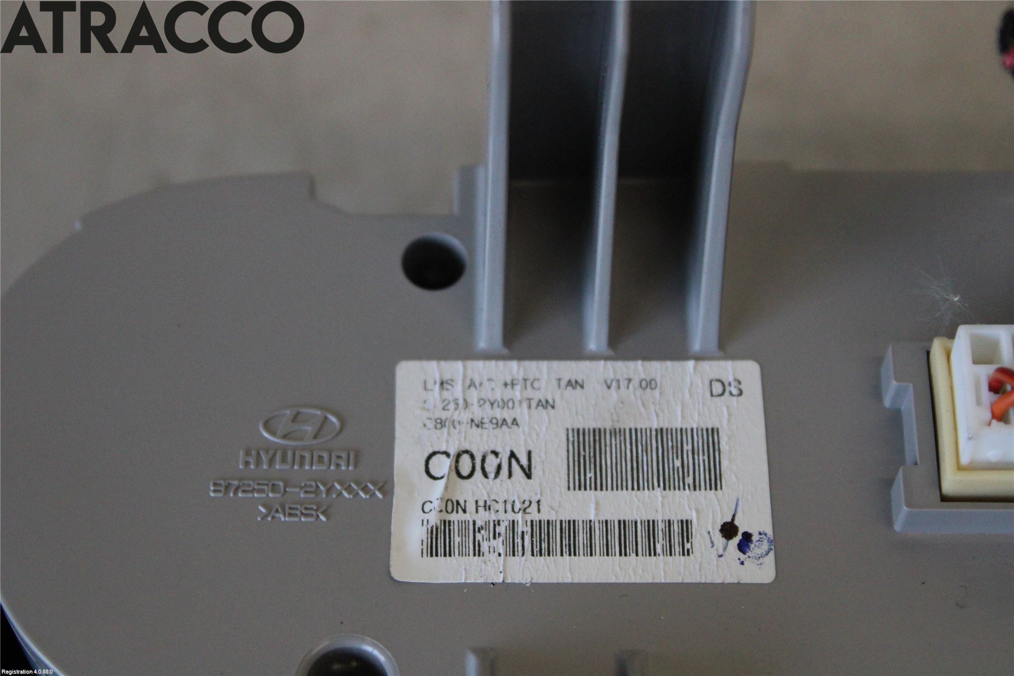 Hyundai ix35 Varme Ac Betjening-Display