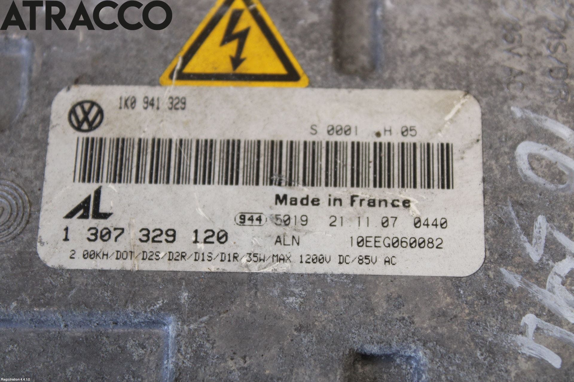 Volkswagen VW TOURAN 03-10 Styreenhet Xenon