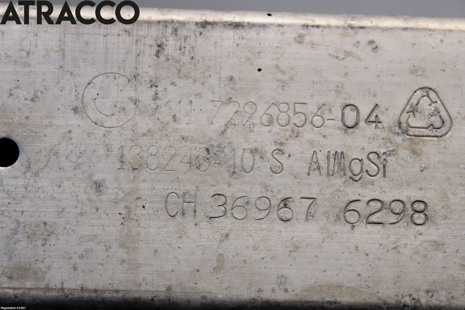 BMW i3 I01 13-22 Støtfanger Foran Feste