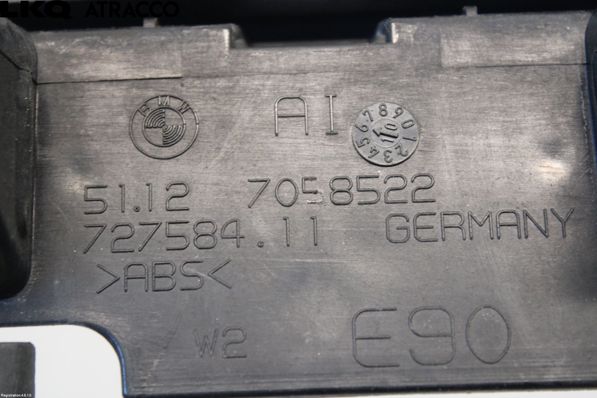 BMW 3 E90/91 SED/TOU 05-12 Støtfanger Bak Midt Del