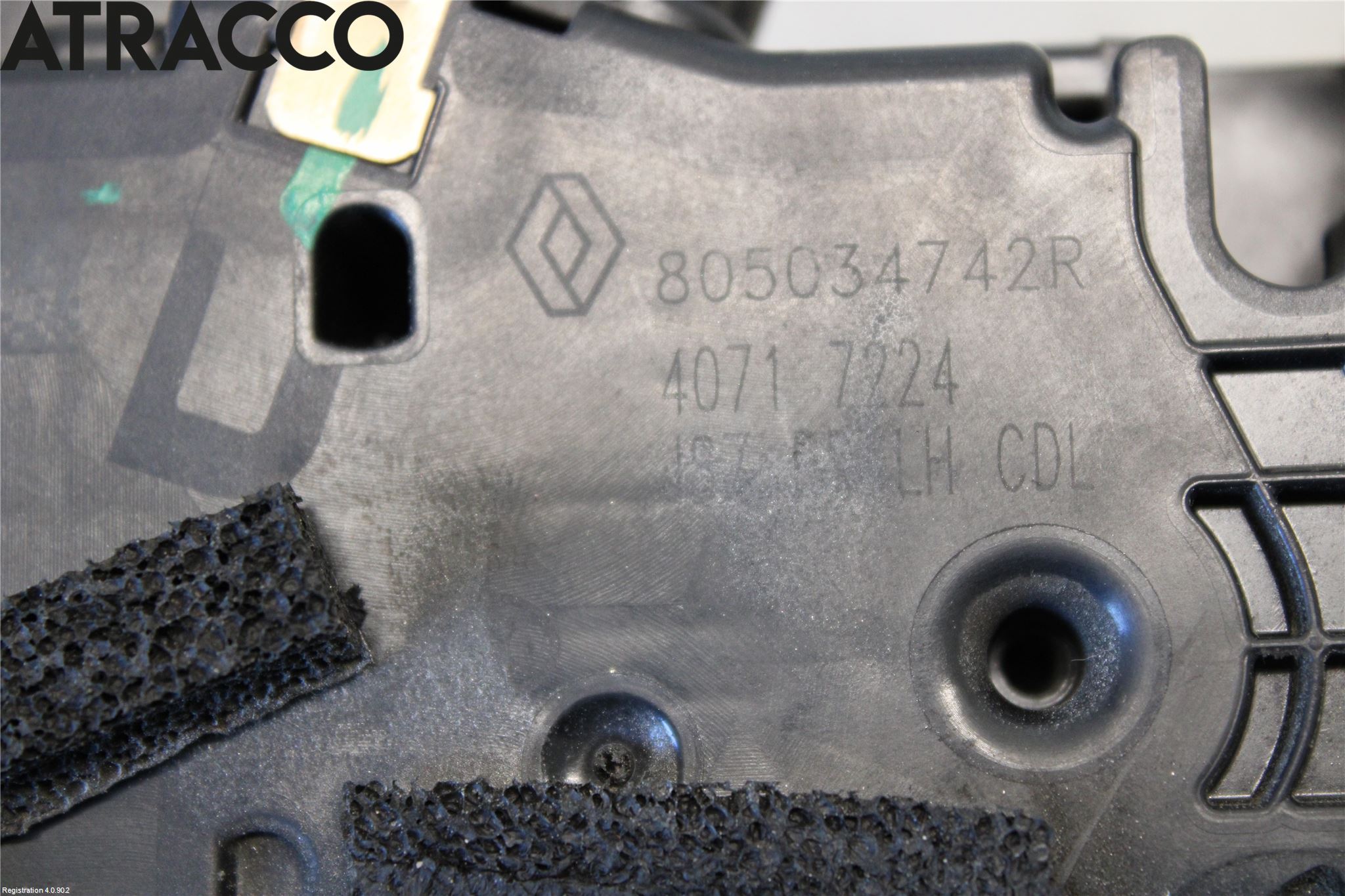 Renault CAPTUR 13-19 Dørlås - Låsekasse