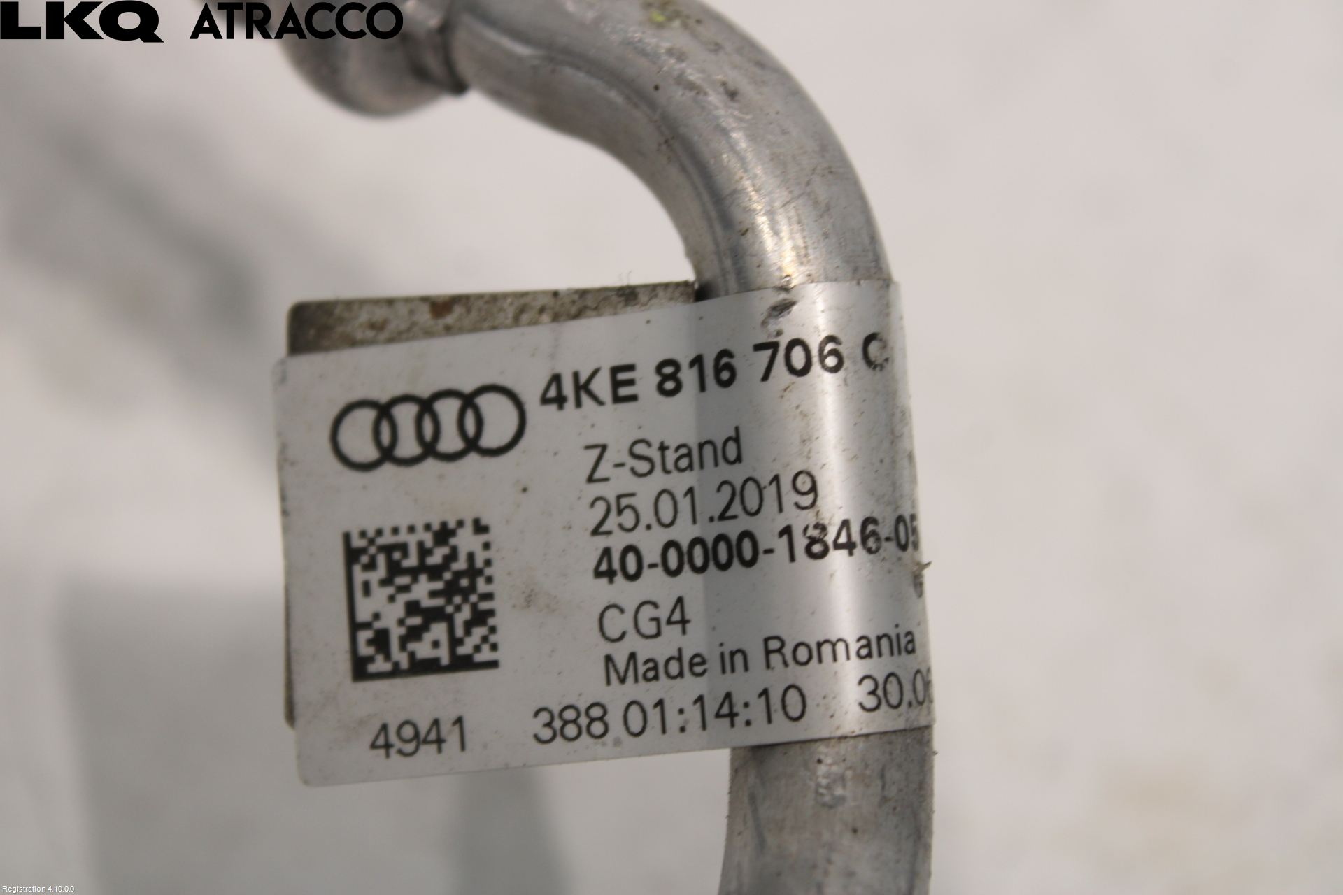 Audi E-TRON, S GE 19- Varme Ac Slange - Rør