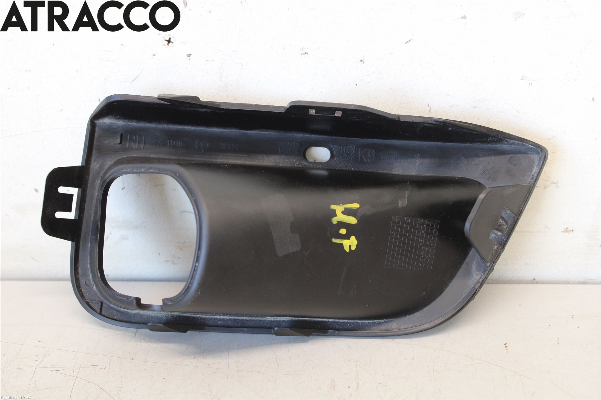 Peugeot PARTNER/E-PARTNER 19- Frontlykt Kurve-Tåkelys Ramme