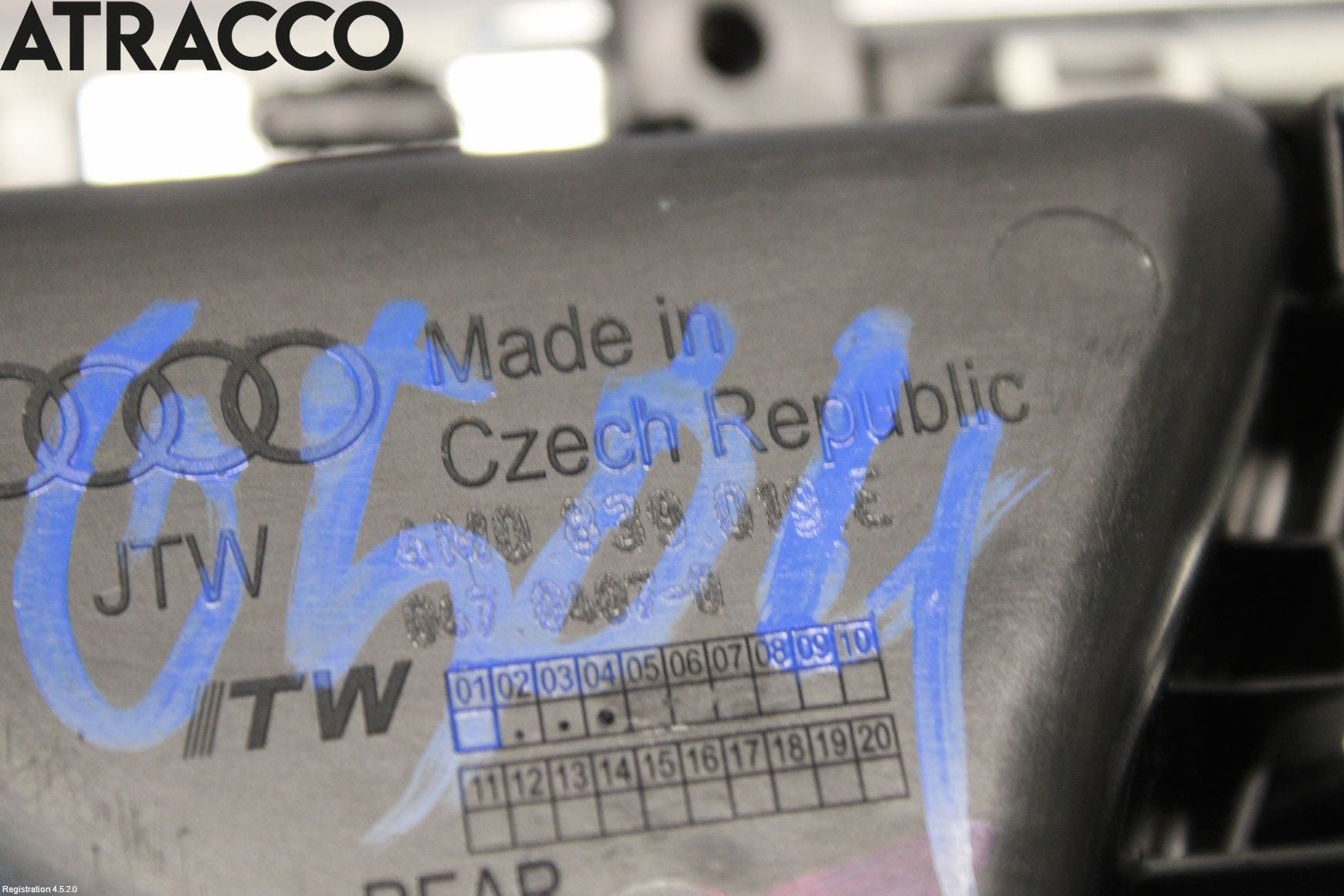 Audi Q7/SQ7 Innr Dørhandtak V Indre