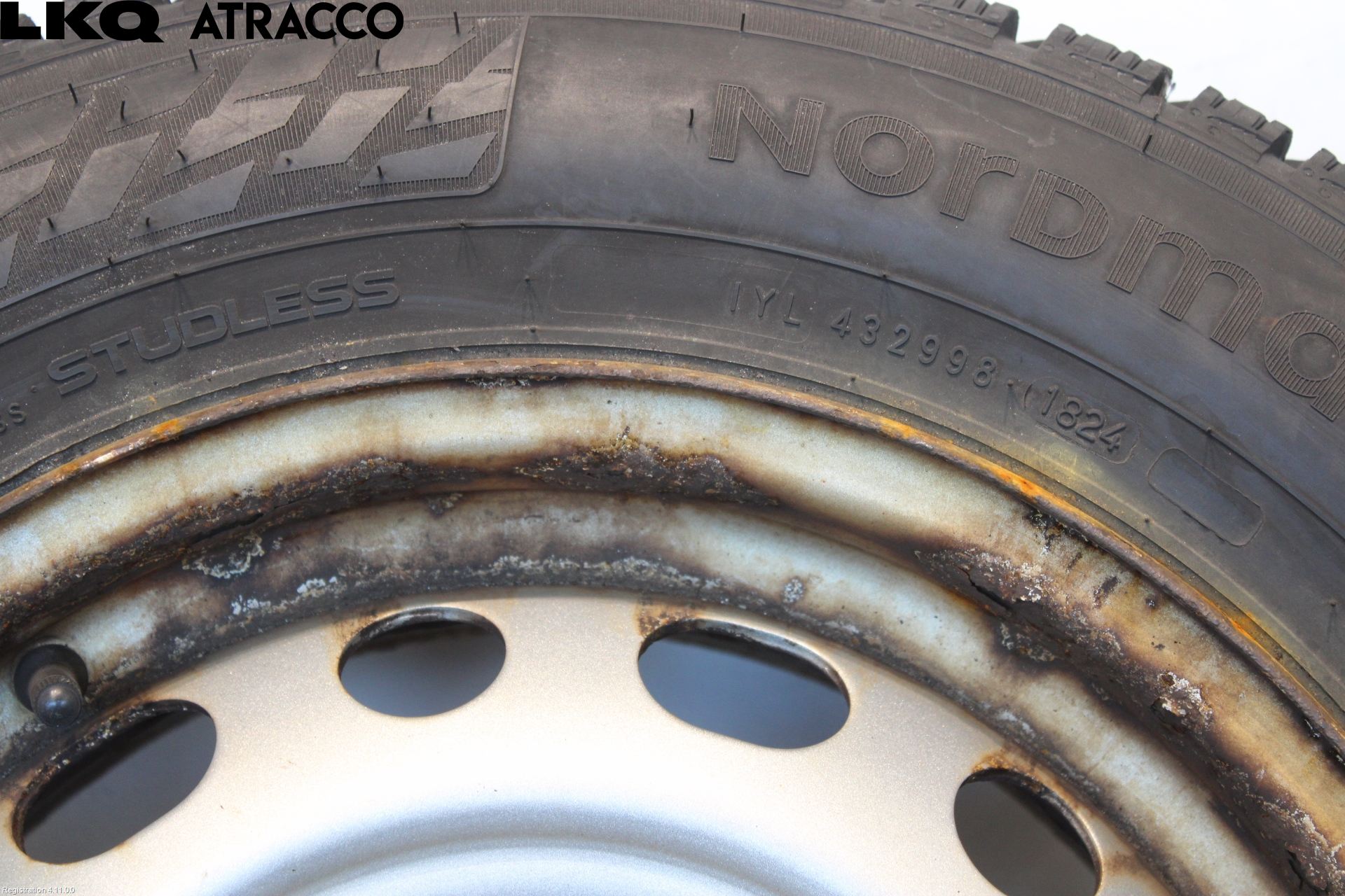 Citroen BERLINGO 08-18 Dekk Vinter På Stål Felg 4Stk