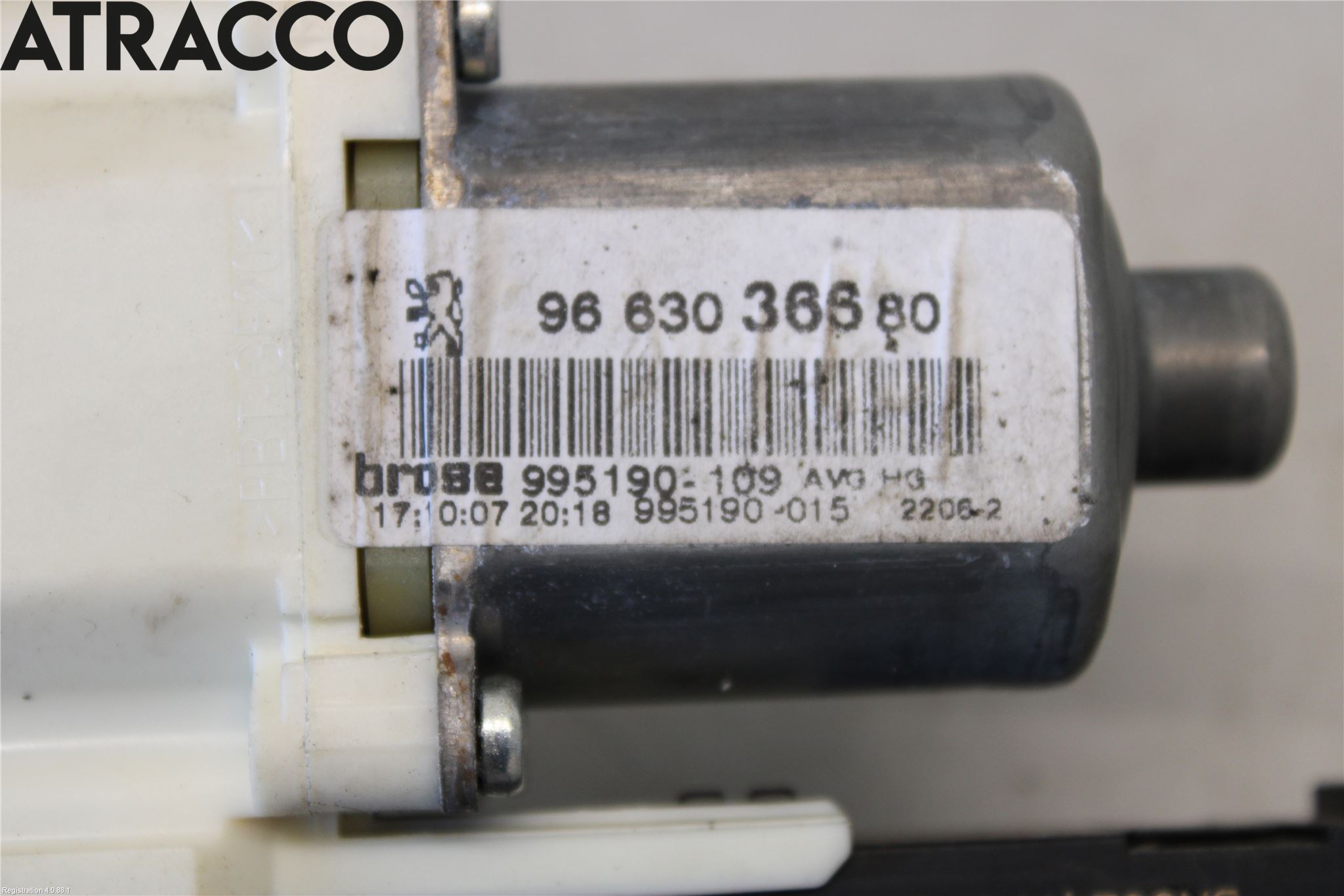 Peugeot 407 Vindusheismotor