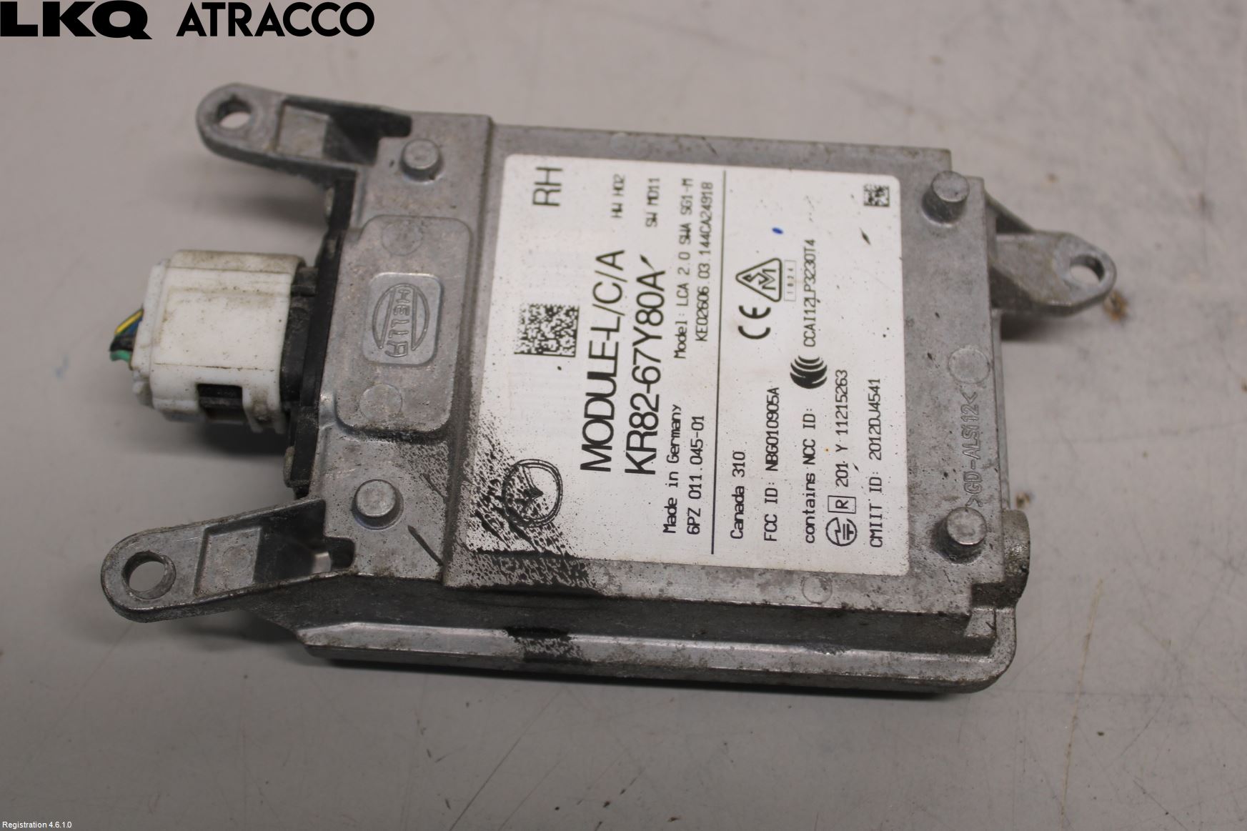 Mazda CX-5 12-17 Sensor Kollisjonsbeskyttelse