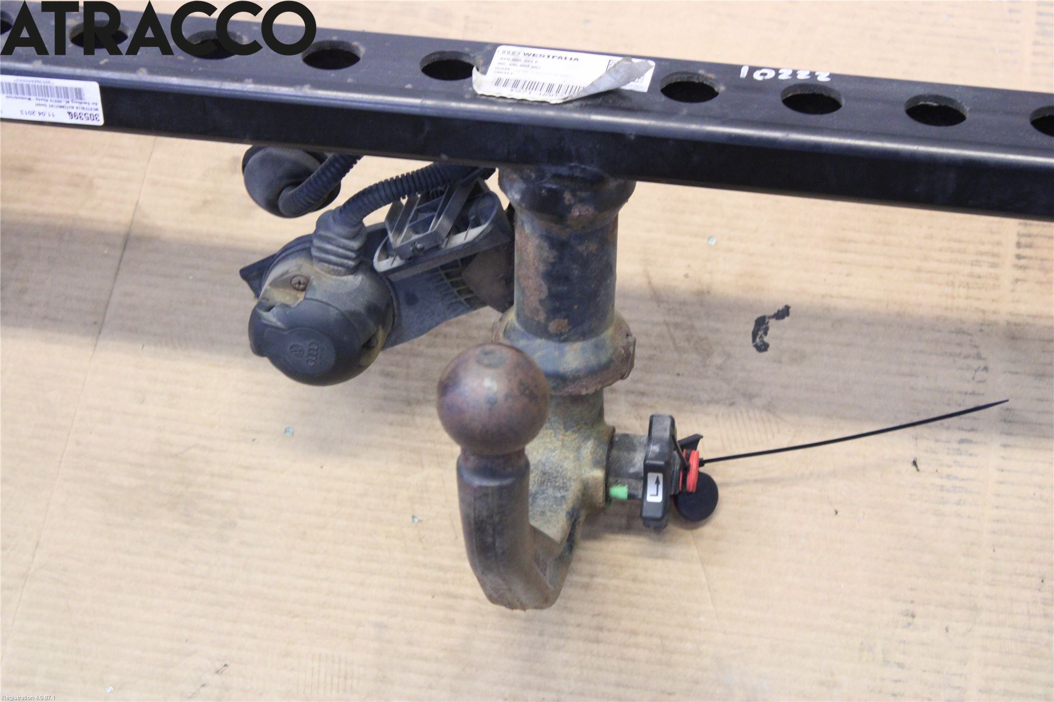 Audi A4/S4 08-11 Tilhengerfeste