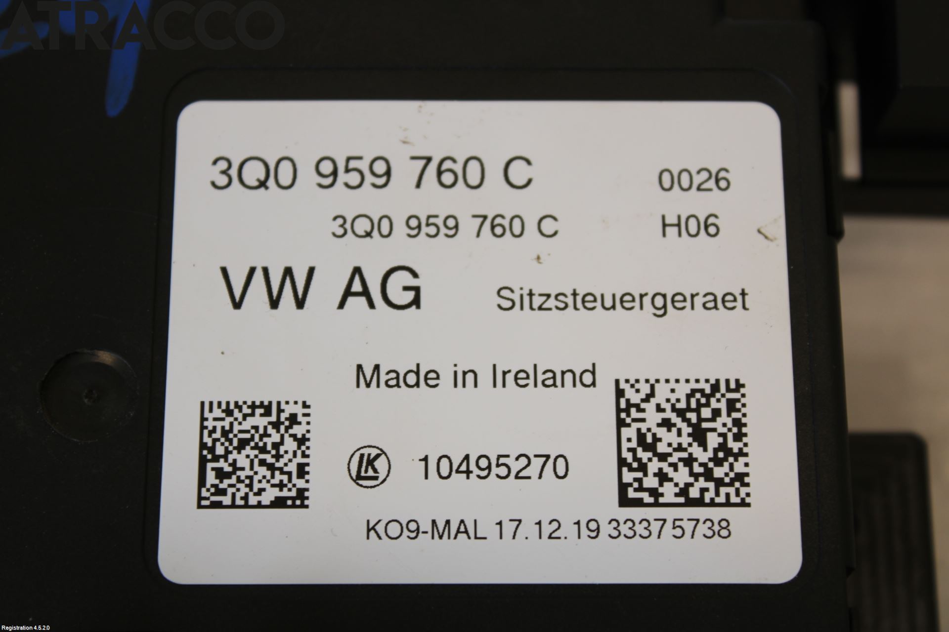 Skoda SUPERB 16-24 Styreenhet Øvrig