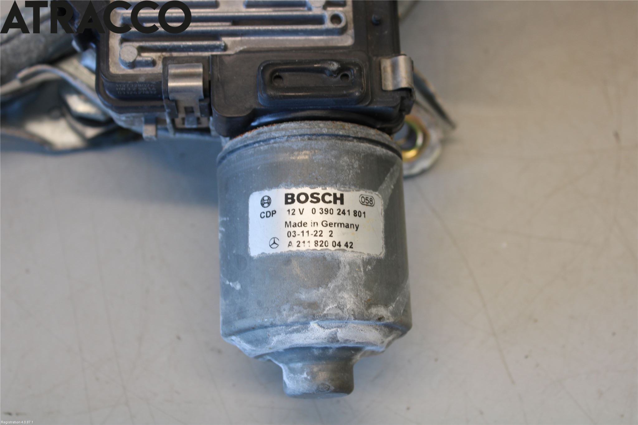 Mercedes-Benz MB E-KLASS (W211) 02-09 Viskermotor Frontrute