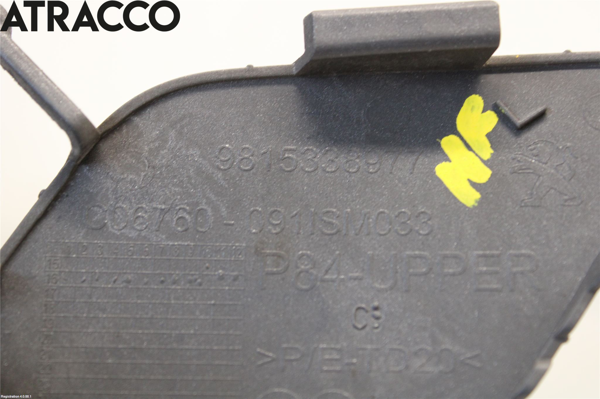 Peugeot 3008 17-24 Spylerdyse Frontlykter