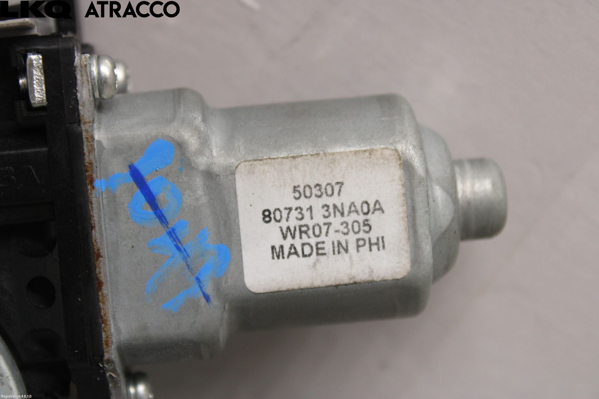 Nissan LEAF 11-17 Vindusheismotor