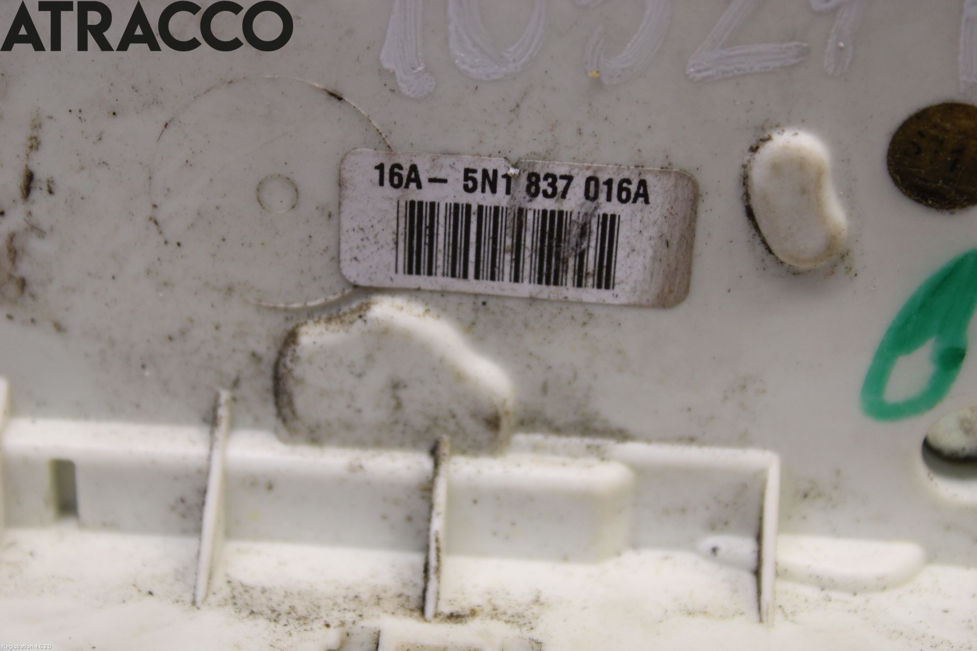 Volkswagen VW SCIROCCO 09-17 Dørlås - Låsekasse