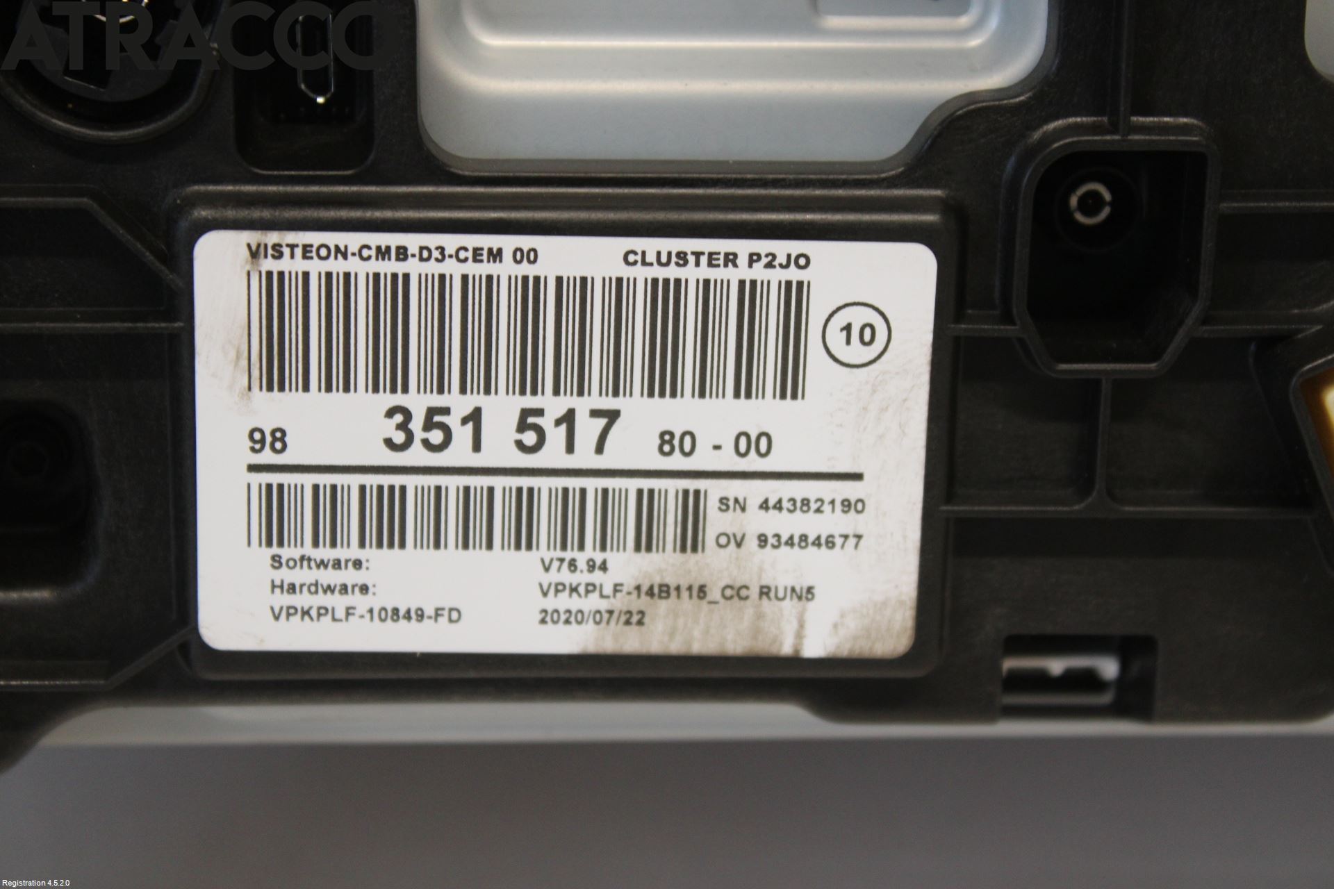 Opel CORSA F, CORSA-E 20- Instr Kombinert