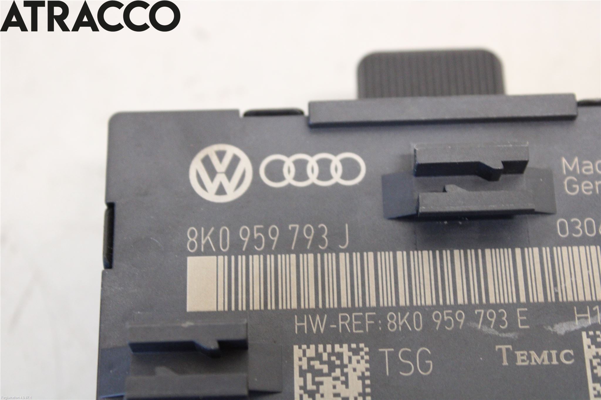 Audi A4/S4 08-11 Styreenhet Dør