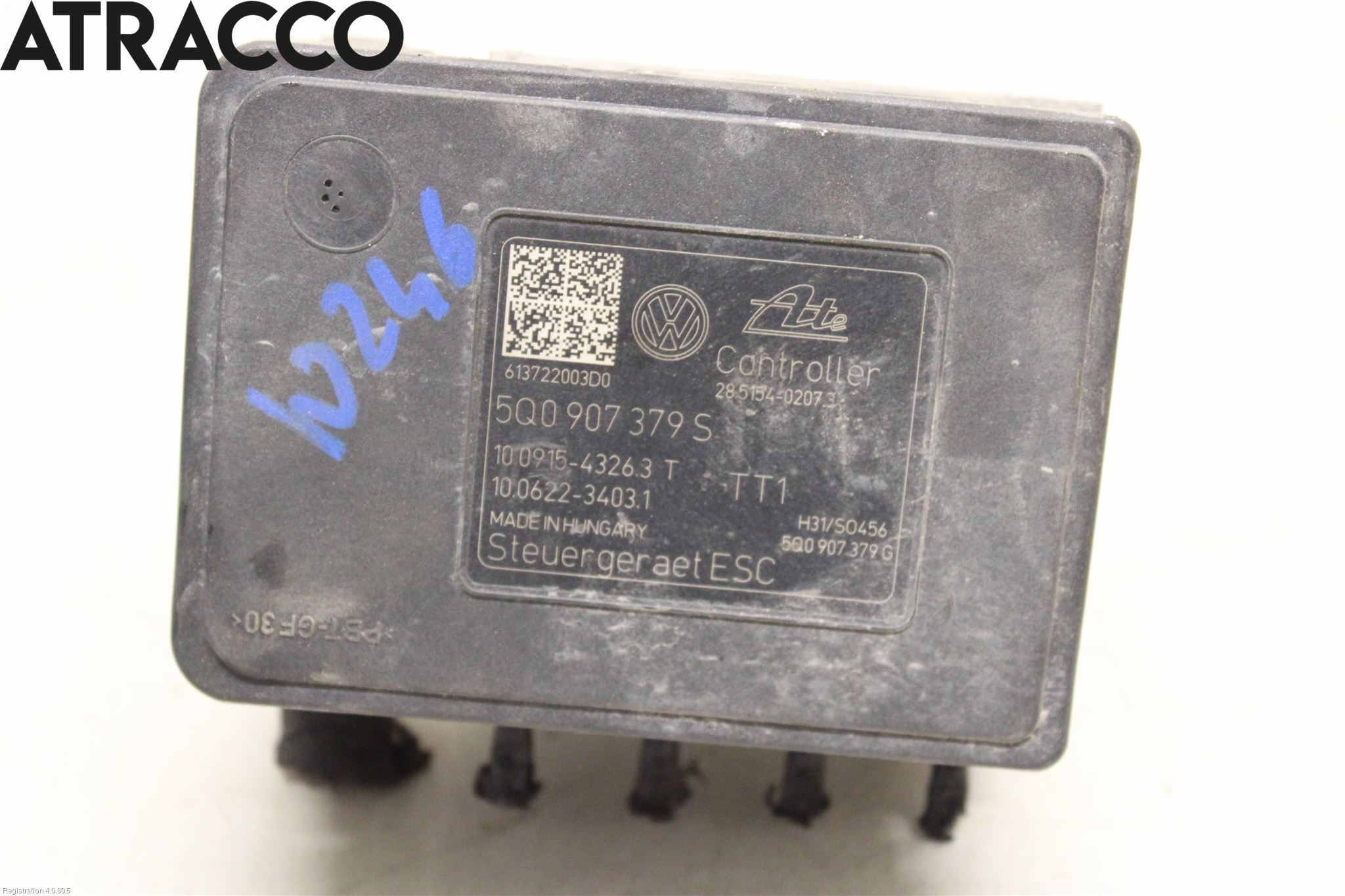 Volkswagen VW GOLF / E-GOLF VII 13-20 Abs Hydraulikkaggregat