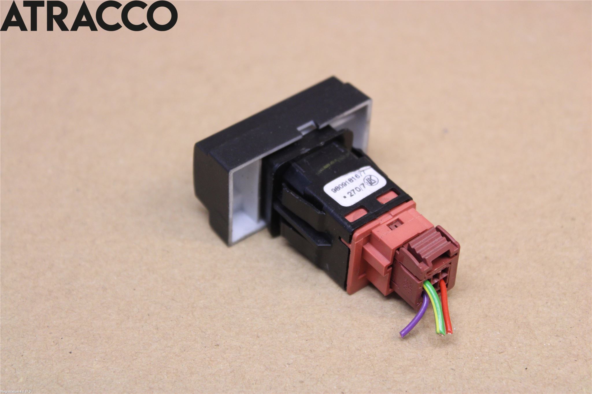 Citroen JUMPY/E-JUMPY 16- Bryter Varsel (Nødblink)