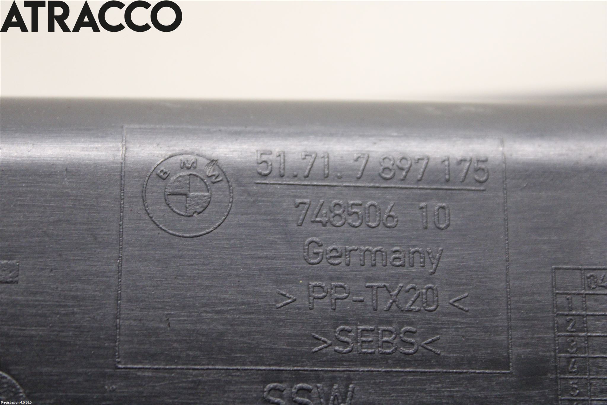 BMW 5 E60/61 Sed/Tou 02-10 Luftstyring Front