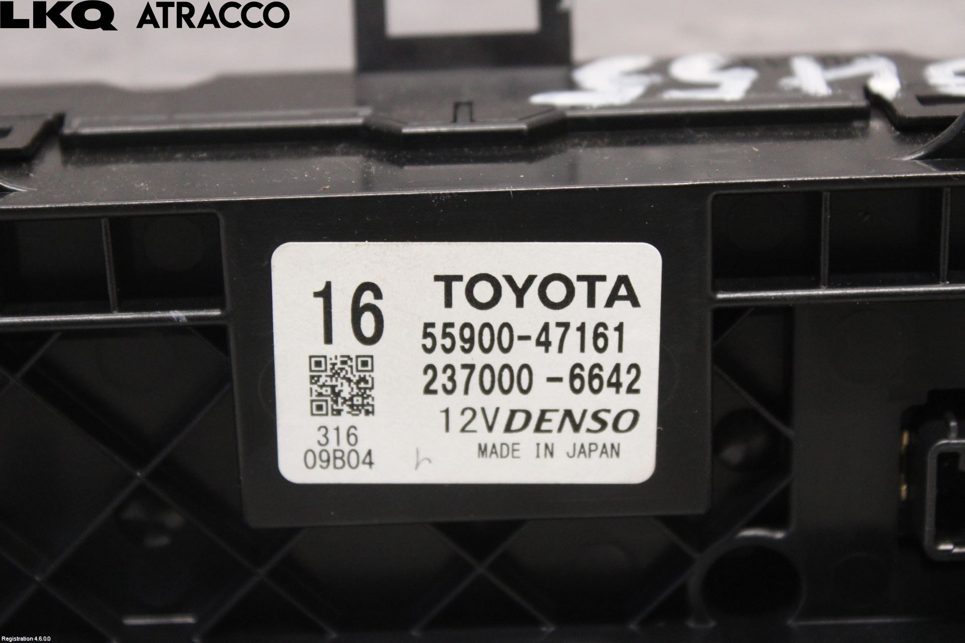 Toyota PRIUS+ ZVW40 12-20 Varme Ac Betjening-Display