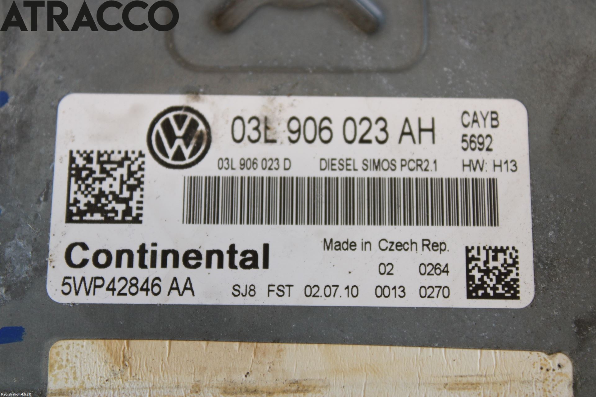 Volkswagen VW POLO 10-17 Styreenhet Innsprøytning