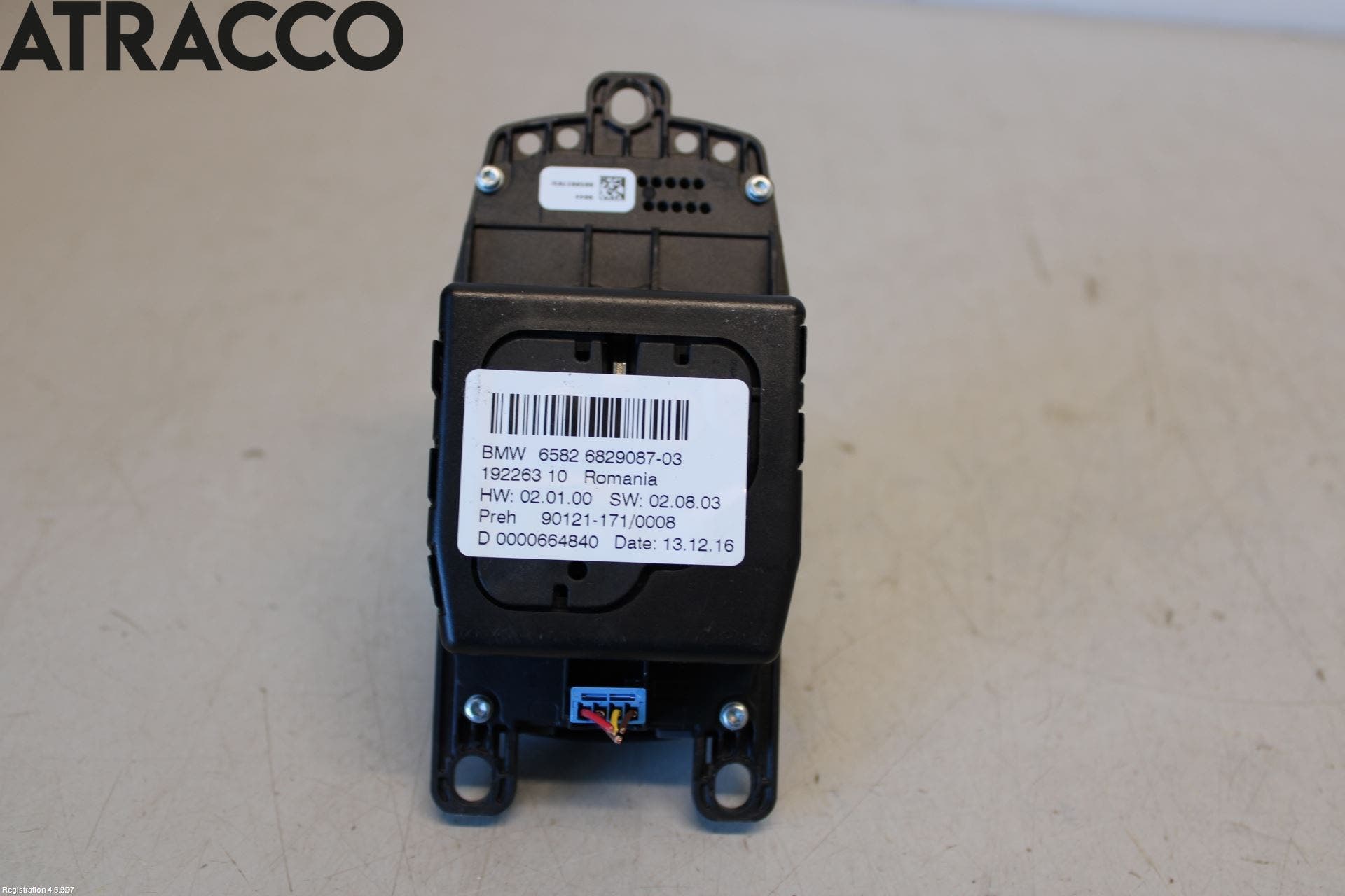 BMW i3 I01 13-22 Bryter Multifunksjon