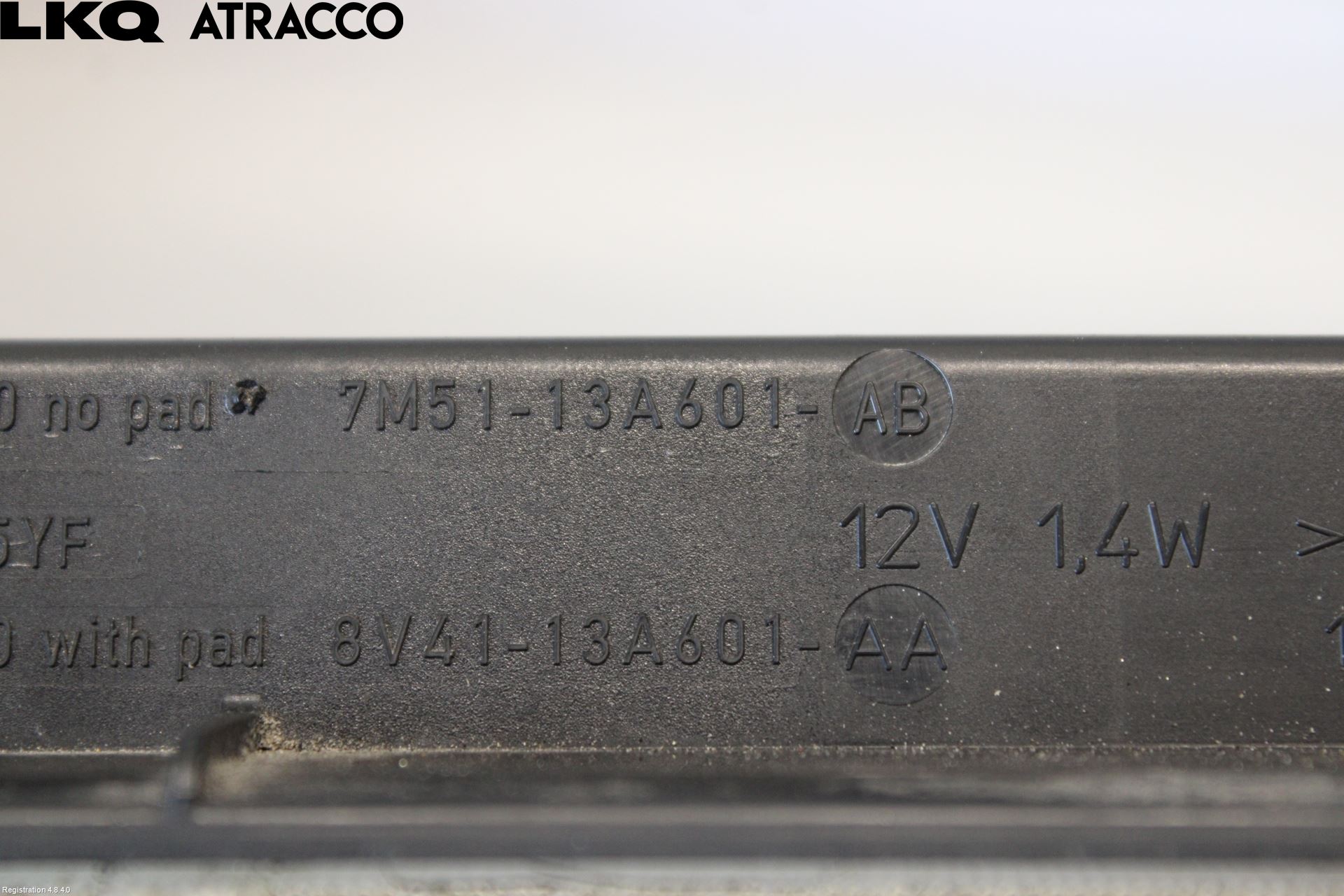 Ford KUGA 08-12 Bremselys Bakrute