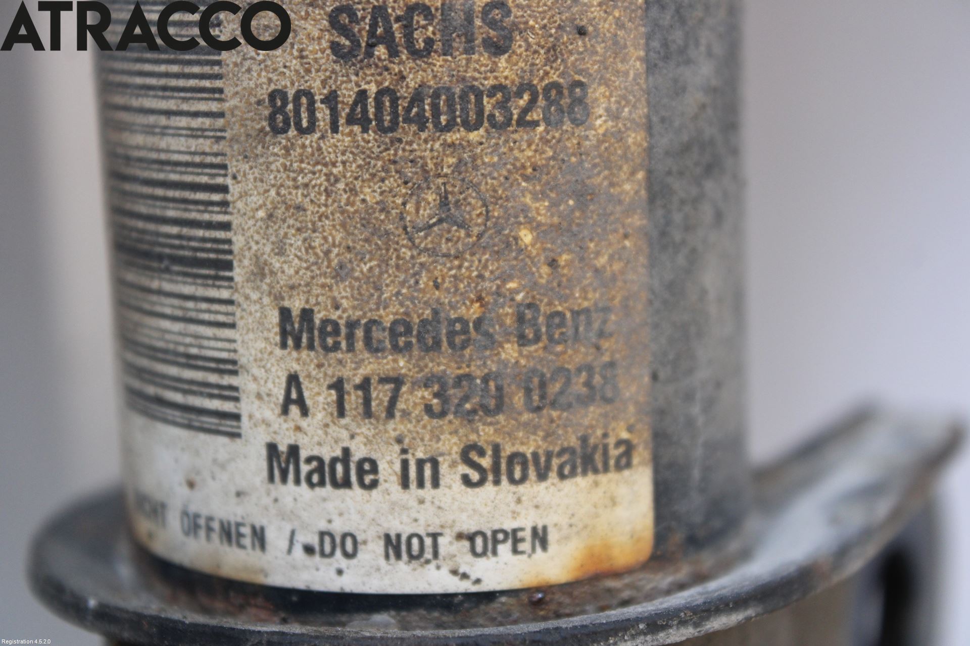 Mercedes-Benz MB CLA-KLASS (C117/X117) 13-19 Fjærbein Foran Høyre