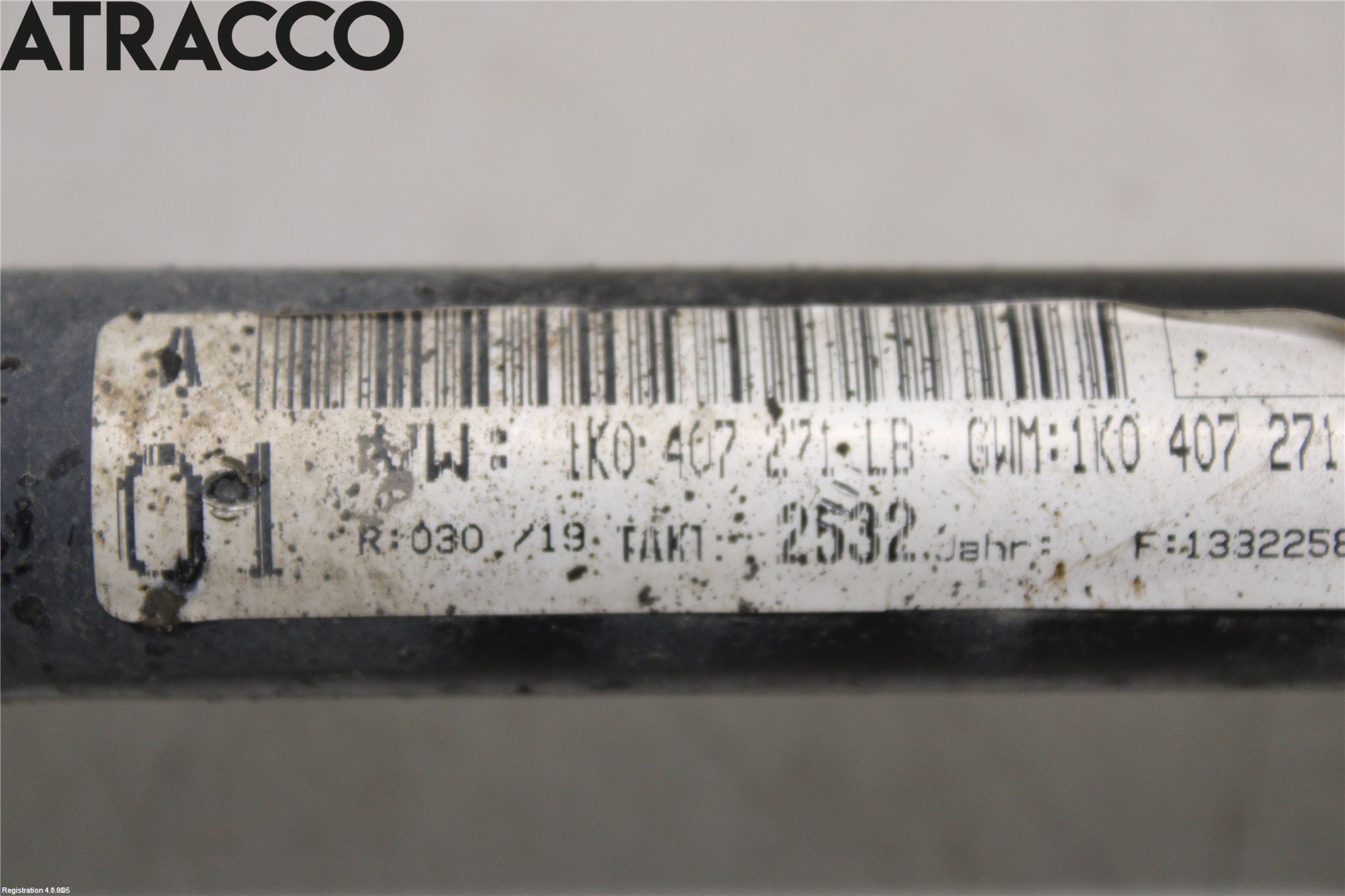 Volkswagen VW GOLF / E-GOLF VII 13-20 Drivaksel Foran Kompl Venstre