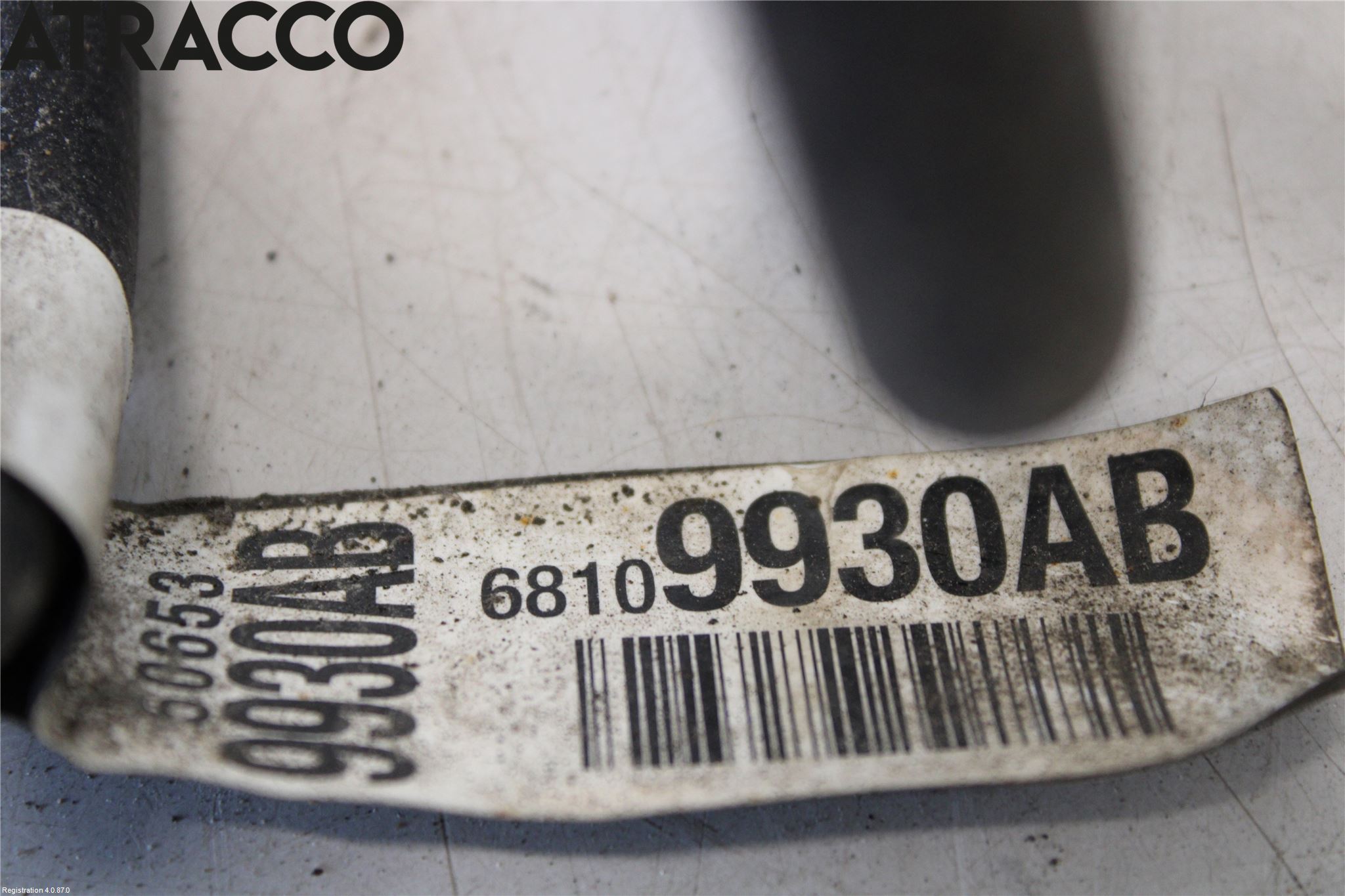 Fiat 500 07- Fjær Bak