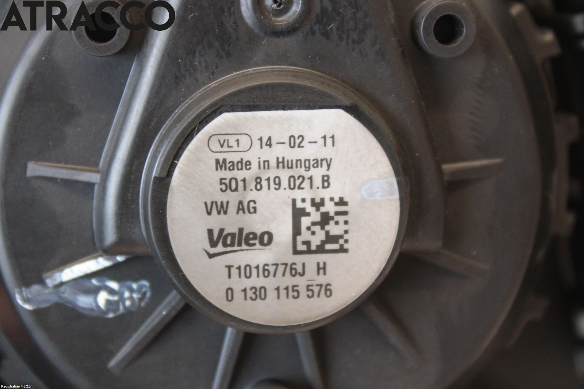 Audi A3/S3 05-13 Varmeapparat Viftemotor