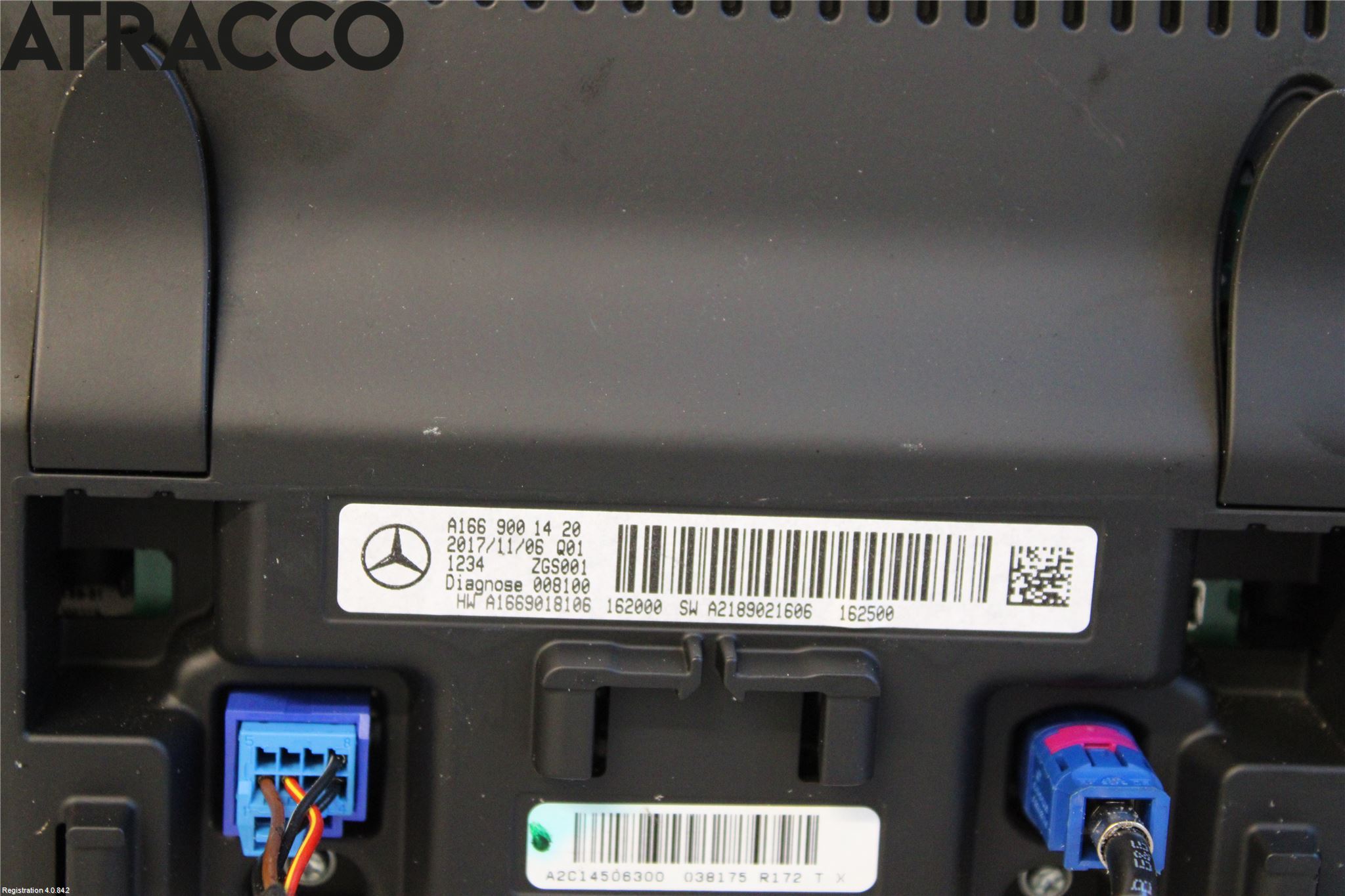 Mercedes-Benz MB B-KLASS (W246/W242) 12-19 Multifunktionsdisplay